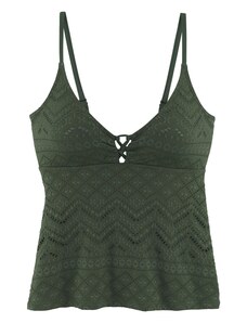 LASCANA Õlapaeltega topp khaki