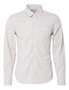 LEVI'S  Triiksärk 'Battery Housemark Slim Fit Shirt' tumebeež / mariinsinine / valge