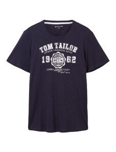 TOM TAILOR Särk tumesinine / valge