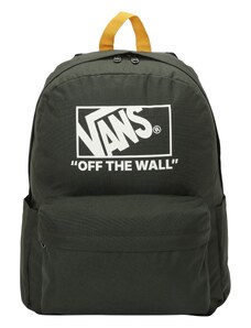 VANS Seljakott 'Old Skool' tumeroheline / valge