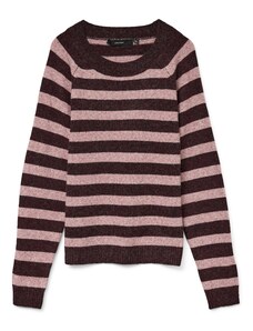 VERO MODA Kampsun 'VMDOFFY' roosa / veinipunane