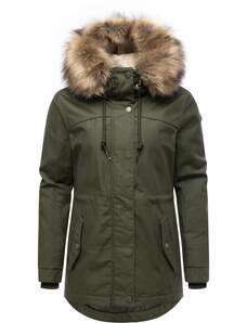 Ragwear Talveparka 'Tawny Short' oliiv