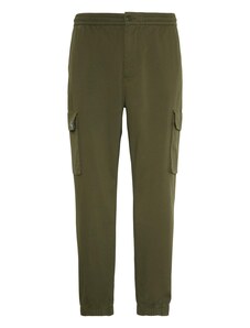 Calvin Klein Jeans Klapptaskutega püksid roheline