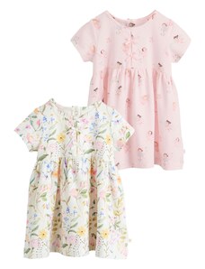 Next Kleit kollane / roheline / roosa / valge