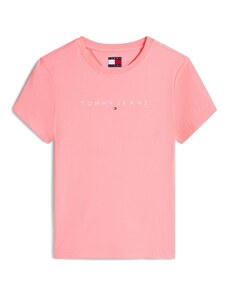 Tommy Jeans Plus Särk roosa / valge