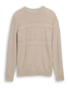 TOM TAILOR Kampsun meleeritud beež