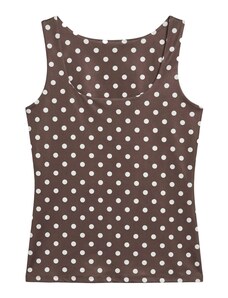 VERO MODA Topp 'VMMILLION' šoko / valge