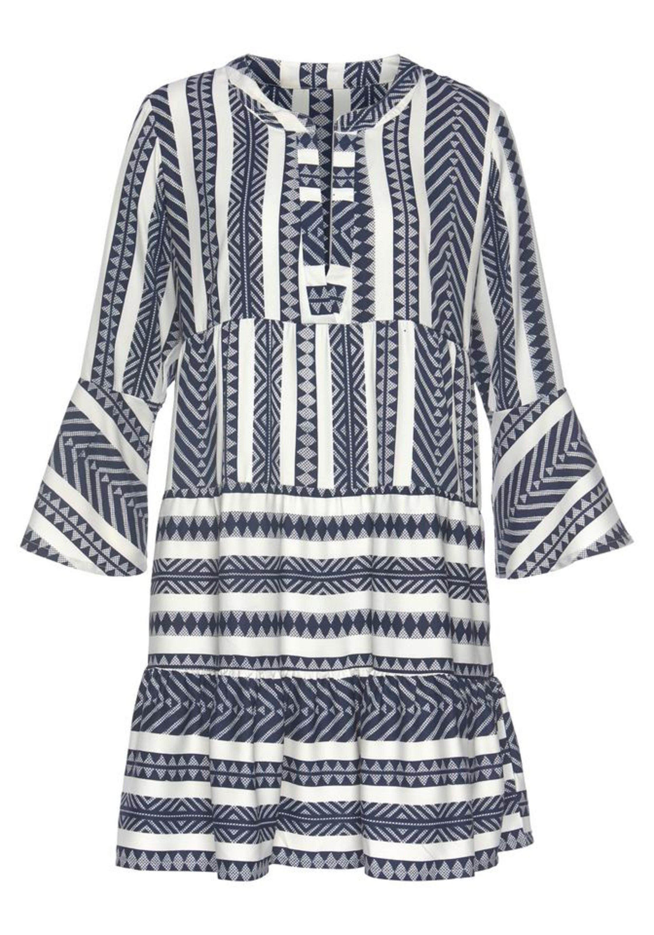 VENICE BEACH Kleit sinine / valge