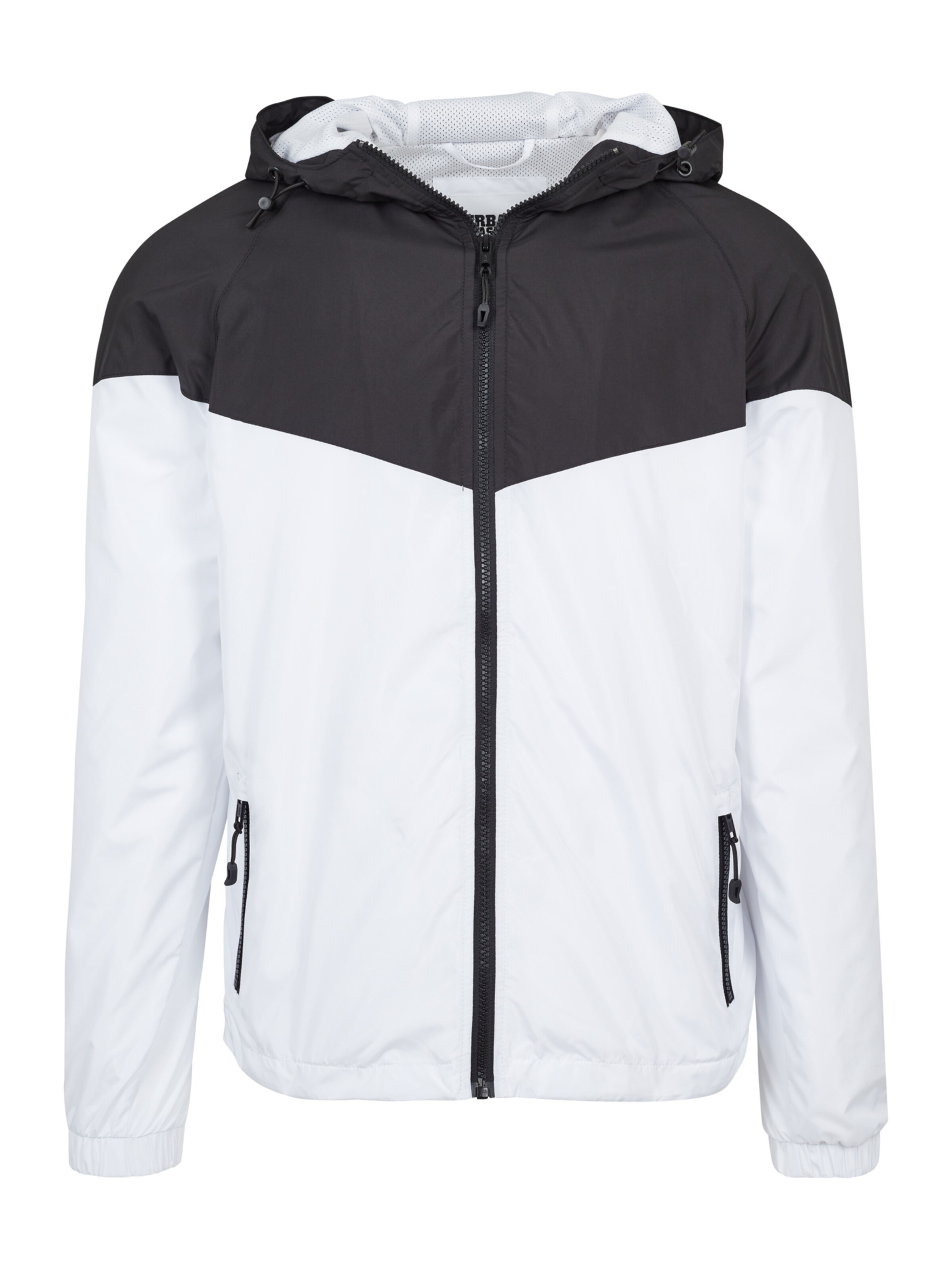 Urban Classics Kevad-sügisjope must / valge