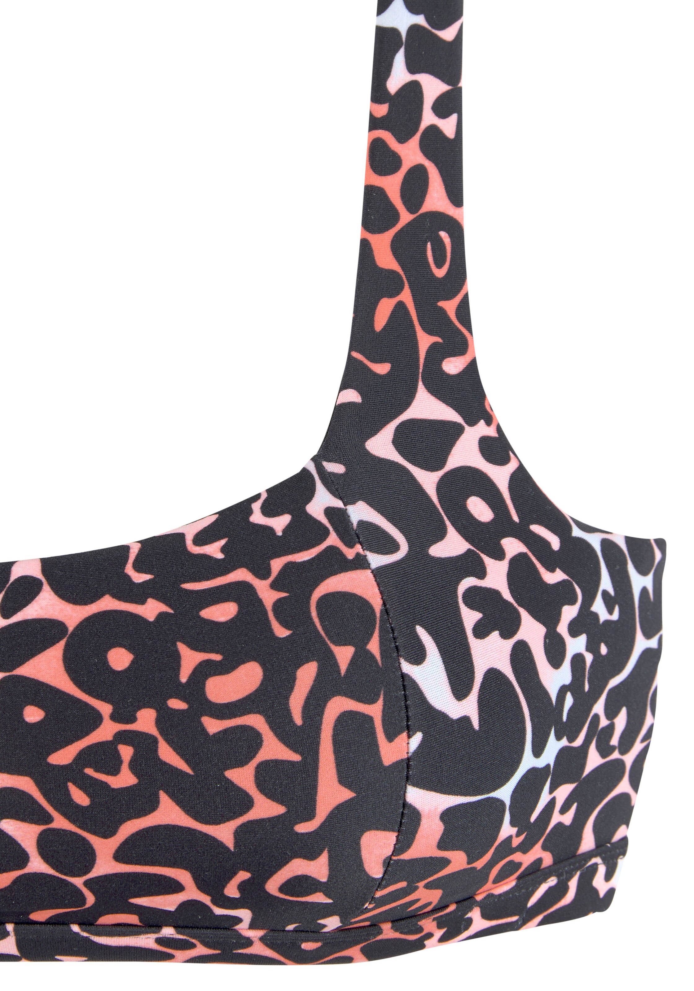 BUFFALO Bikiinid mündiroheline / virsik / lõhe / must