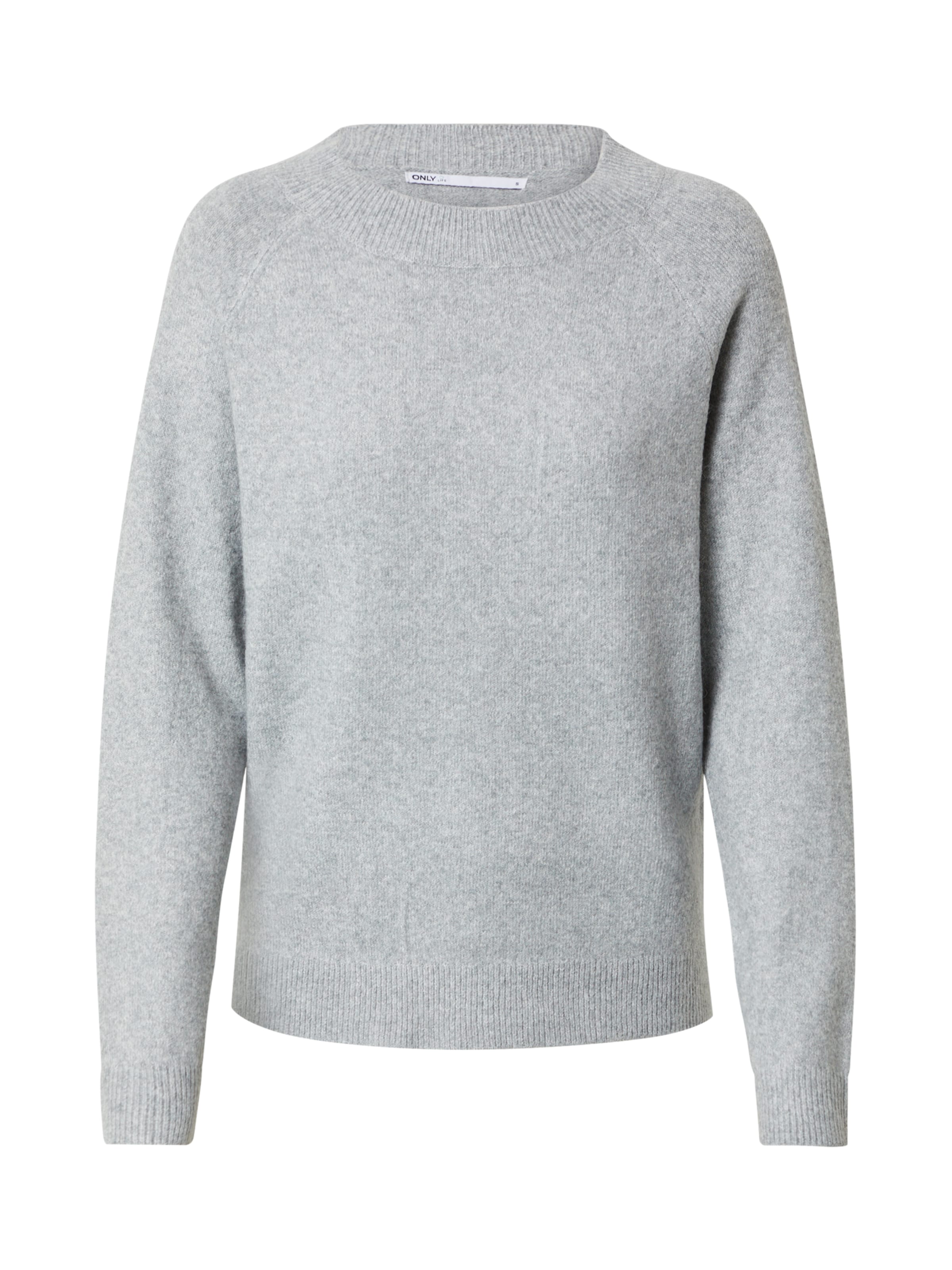 ONLY Kampsun 'ONLRica' meleeritud hall