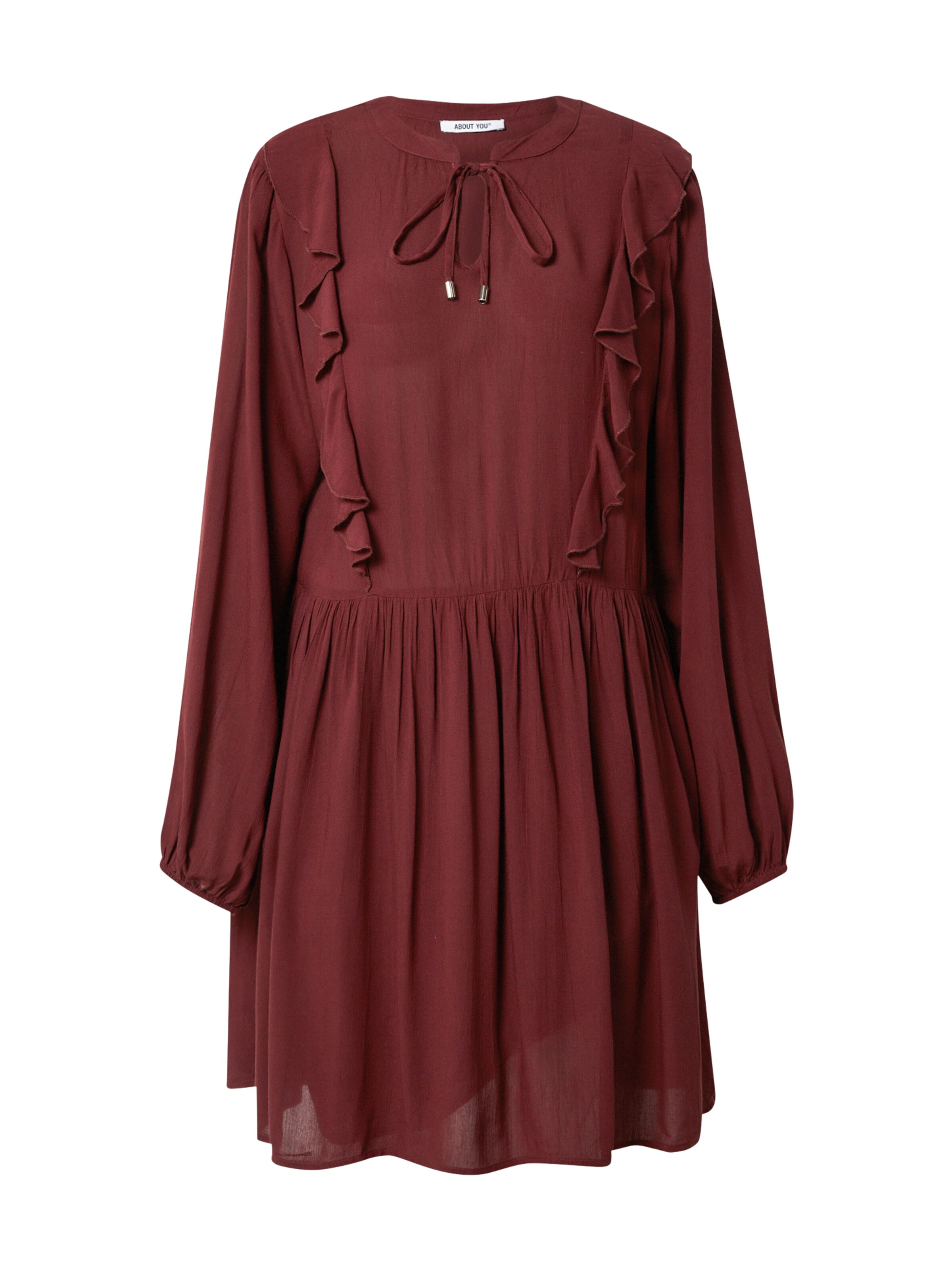 ABOUT YOU Kleit 'Evie' tumepunane