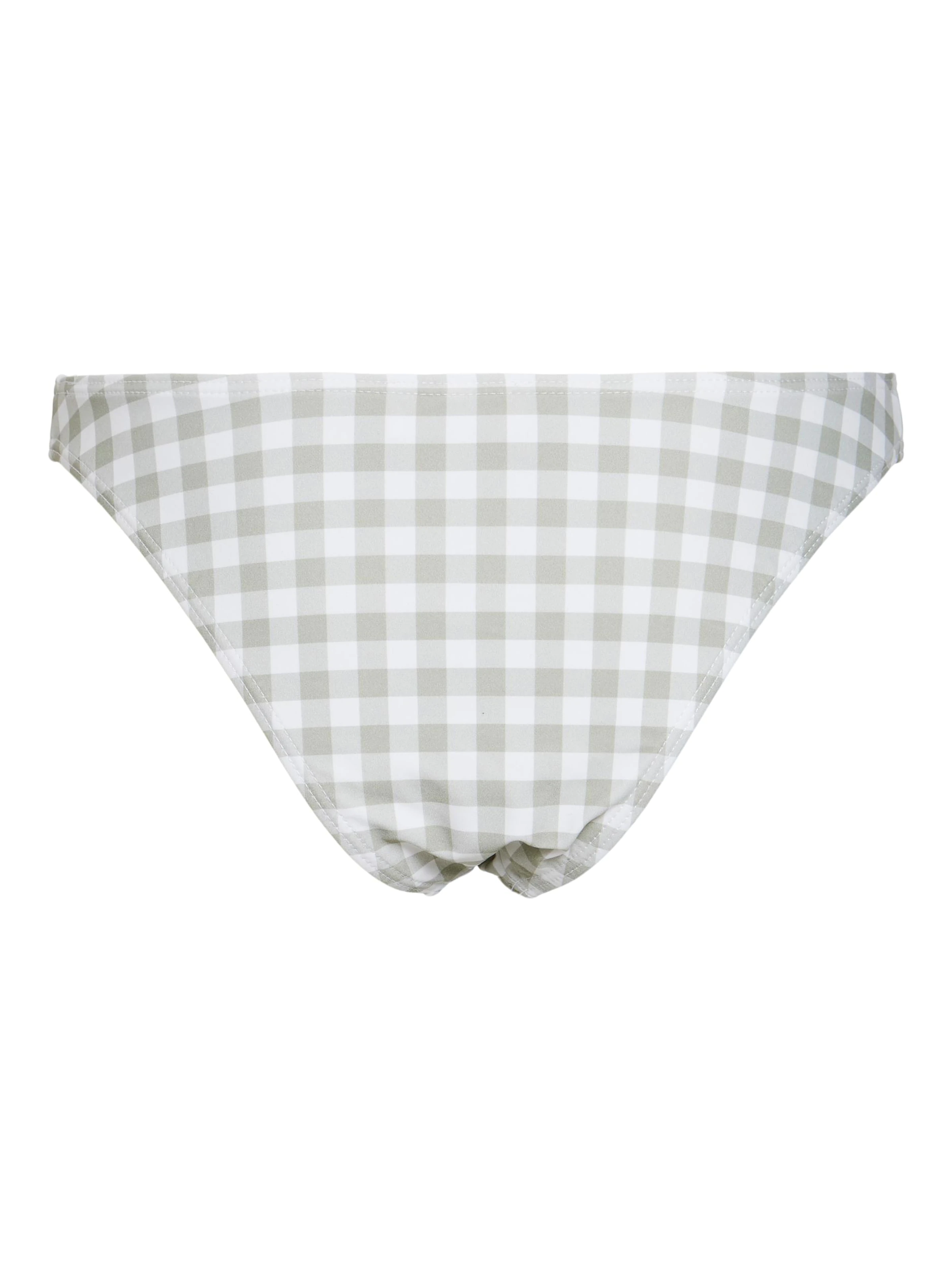 OBJECT Bikiinipüksid 'Rasmine' pastellroheline / valkjas