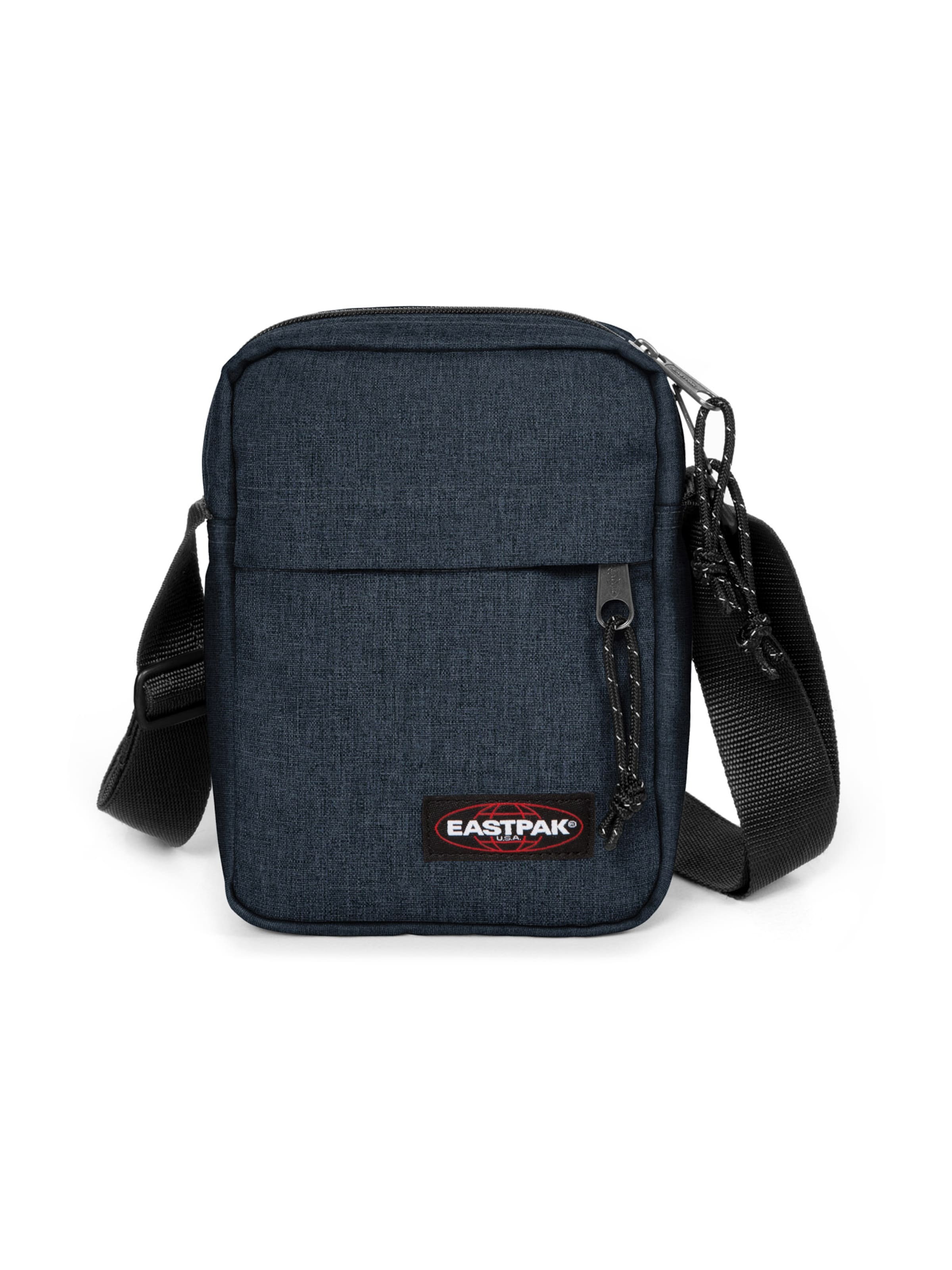 EASTPAK Õlakott 'The One' öösinine / punane / must / valge