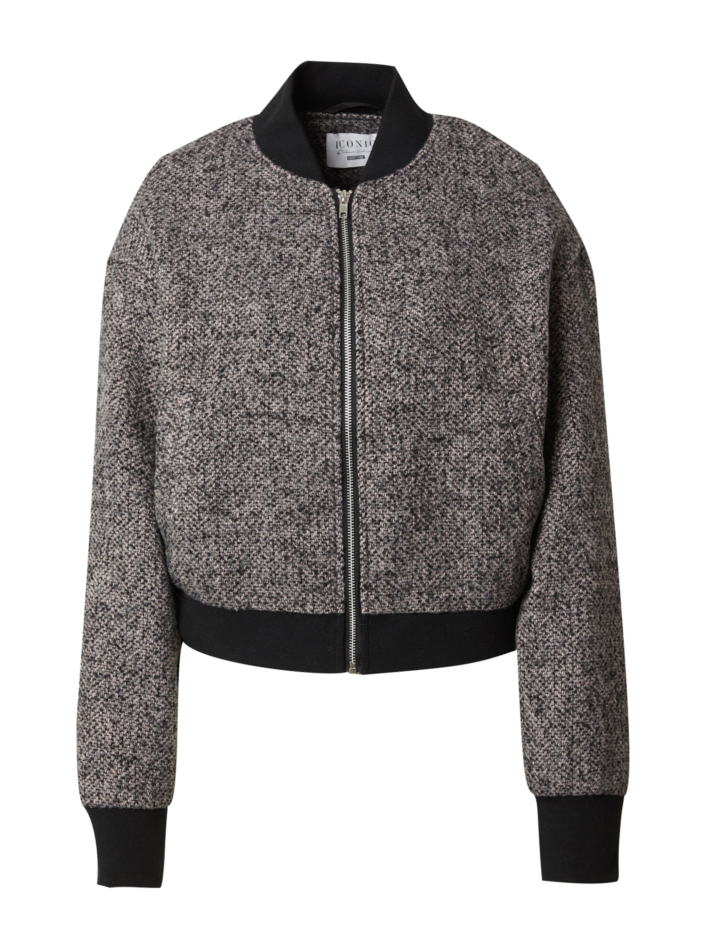 ABOUT YOU x Iconic by Tatiana Kucharova Kevad-sügisjope 'Orelia' pruunikashall / basalthall / must