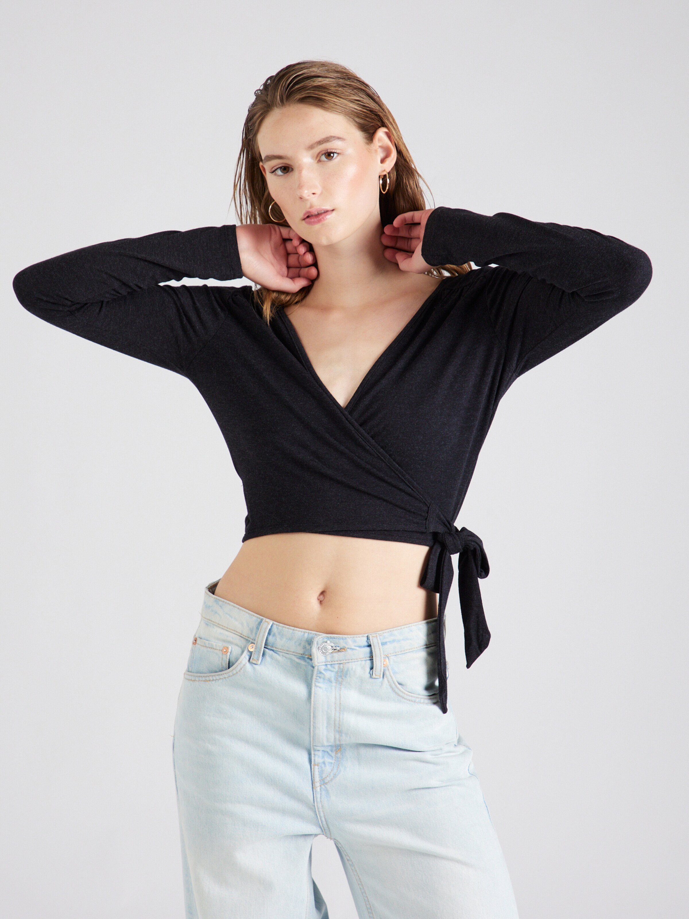 ABOUT YOU Särk 'Talisha' meleeritud hall