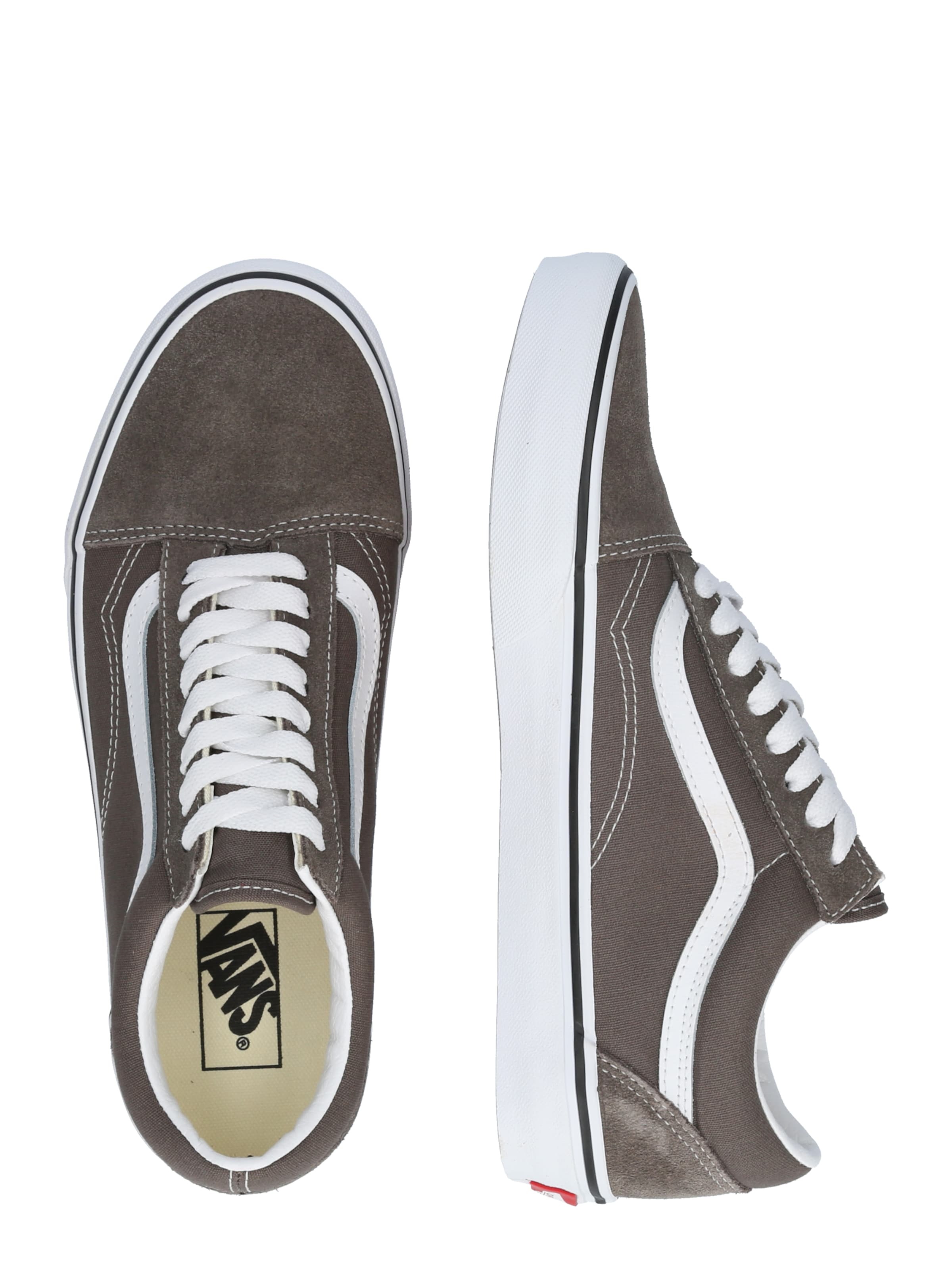 VANS Madalad ketsid 'Old Skool' antratsiit / valge