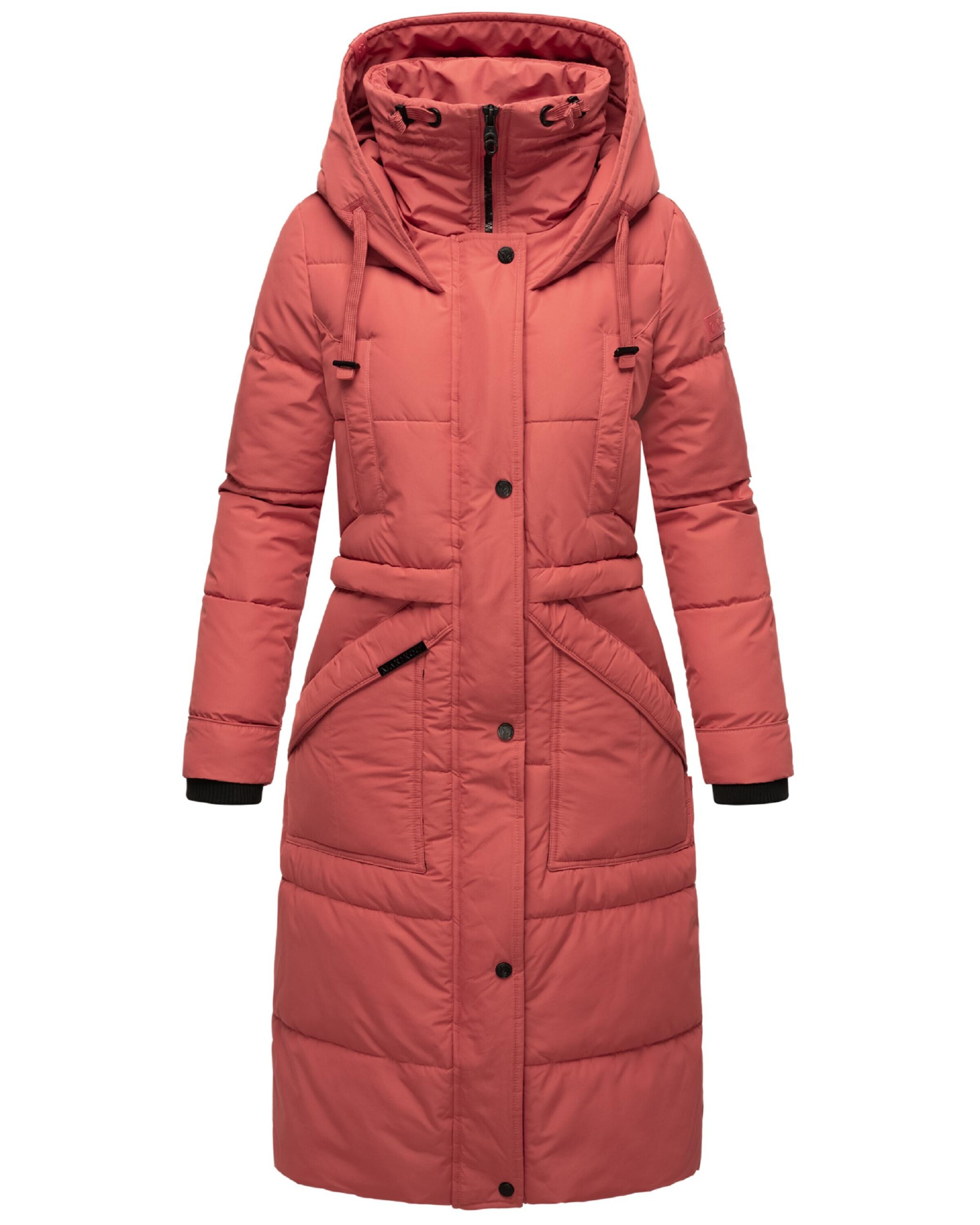 MARIKOO Talvemantel 'Ayumii' roosa / must