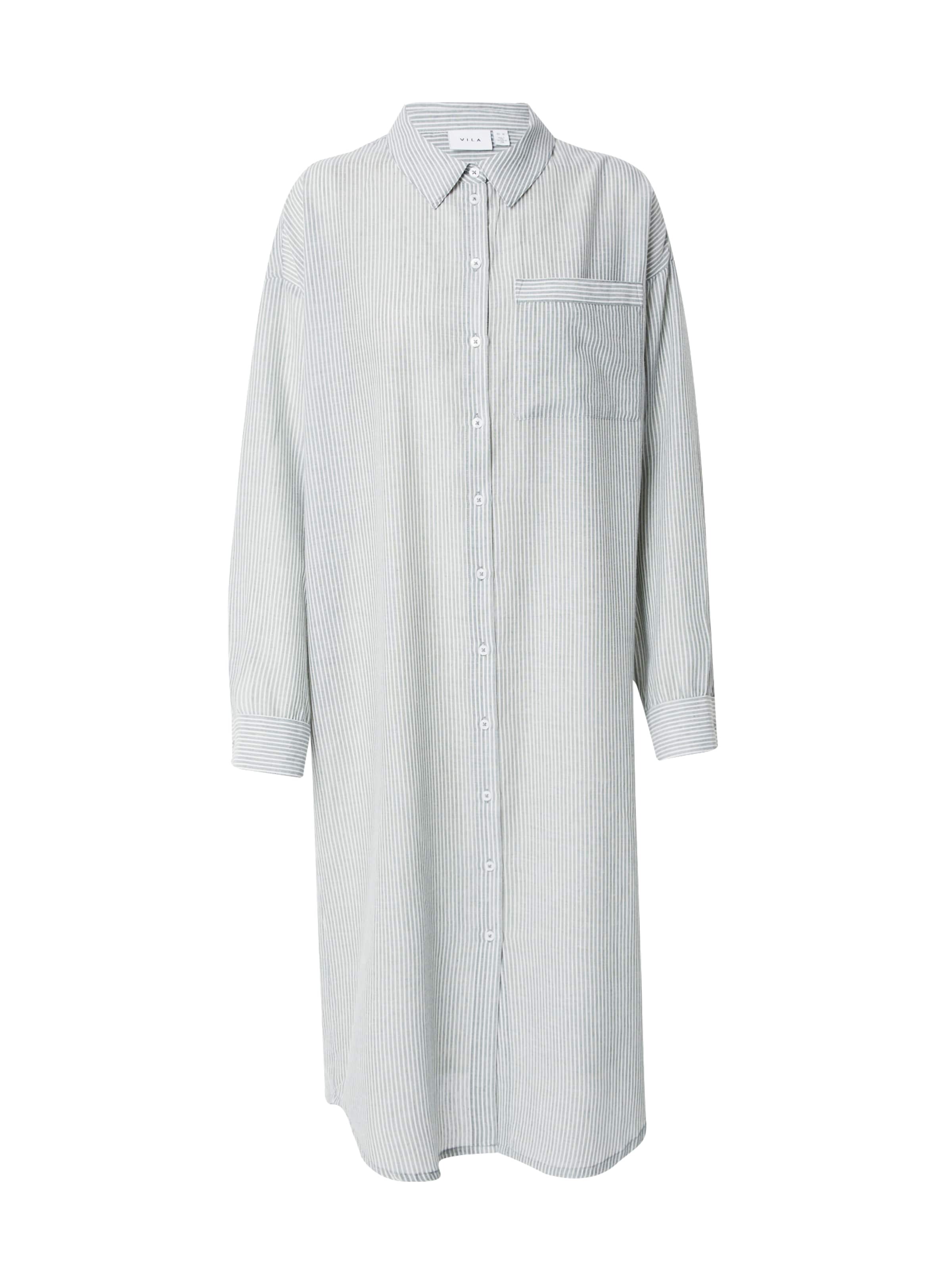 VILA Pluus 'VIABINA' tumeroheline / valge