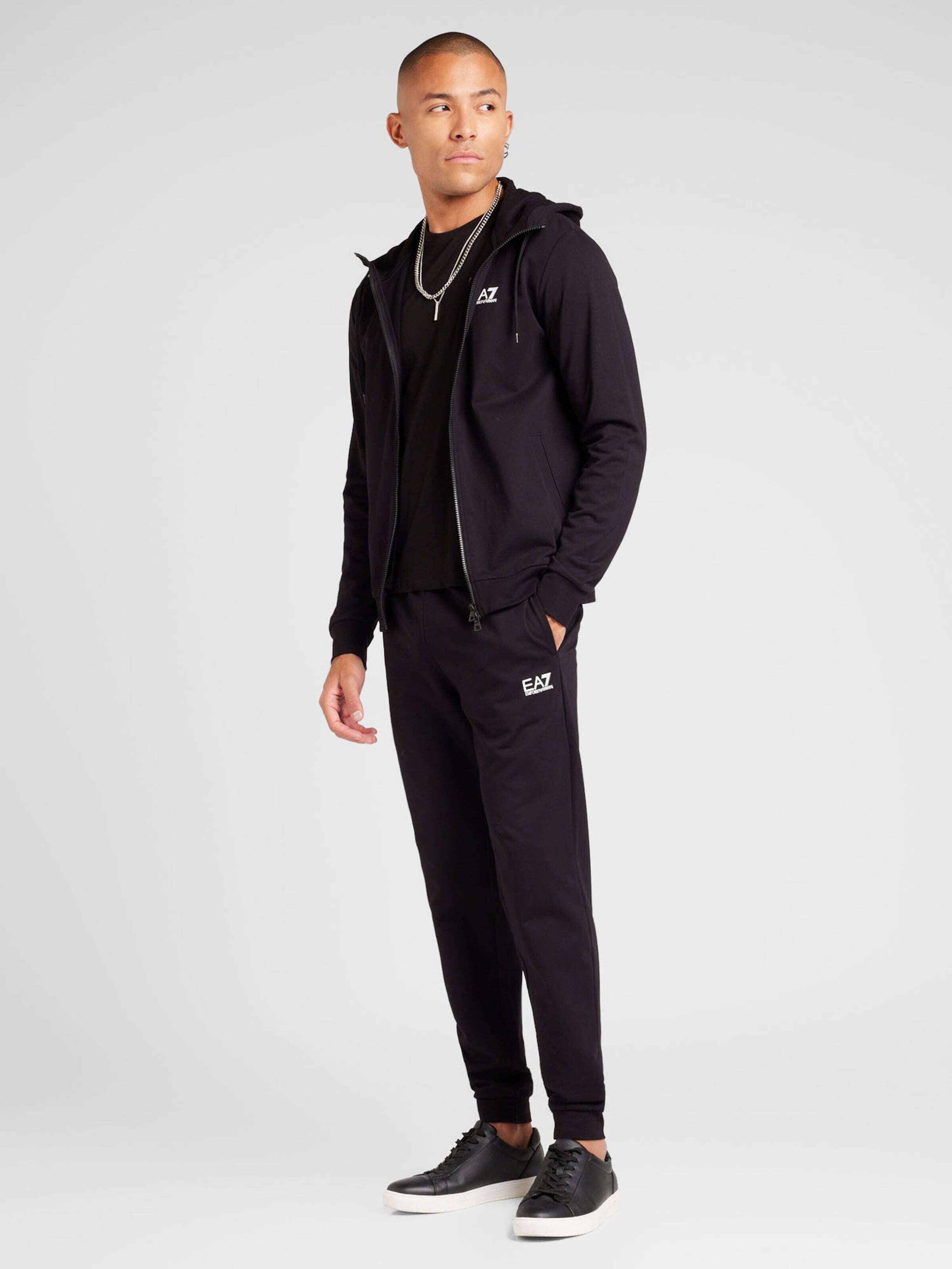 EA7 Emporio Armani Jooksudress must / valge