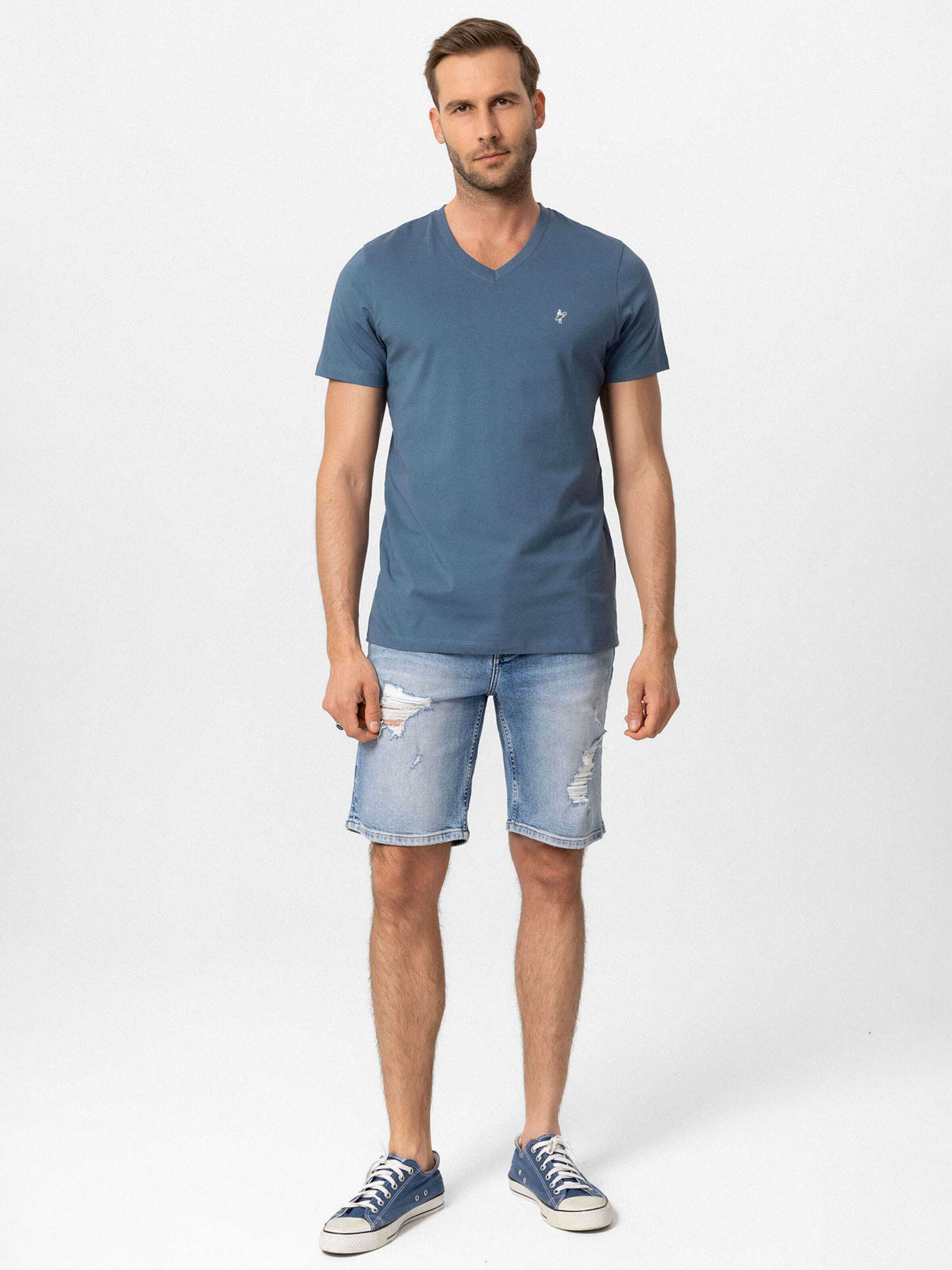 Jacey Quinn Särk indigo / valge