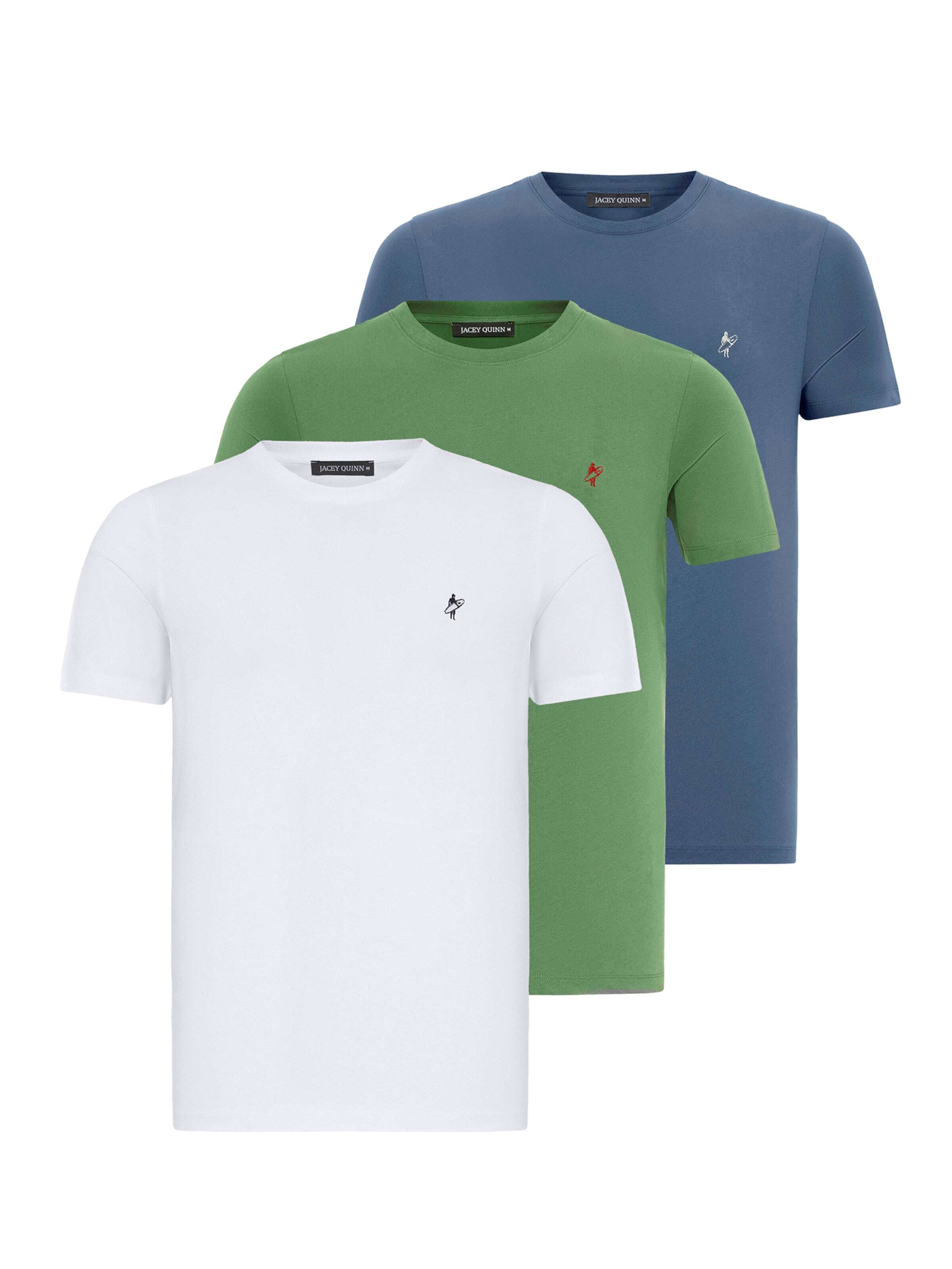 Jacey Quinn Särk sinine / heleroheline / valge