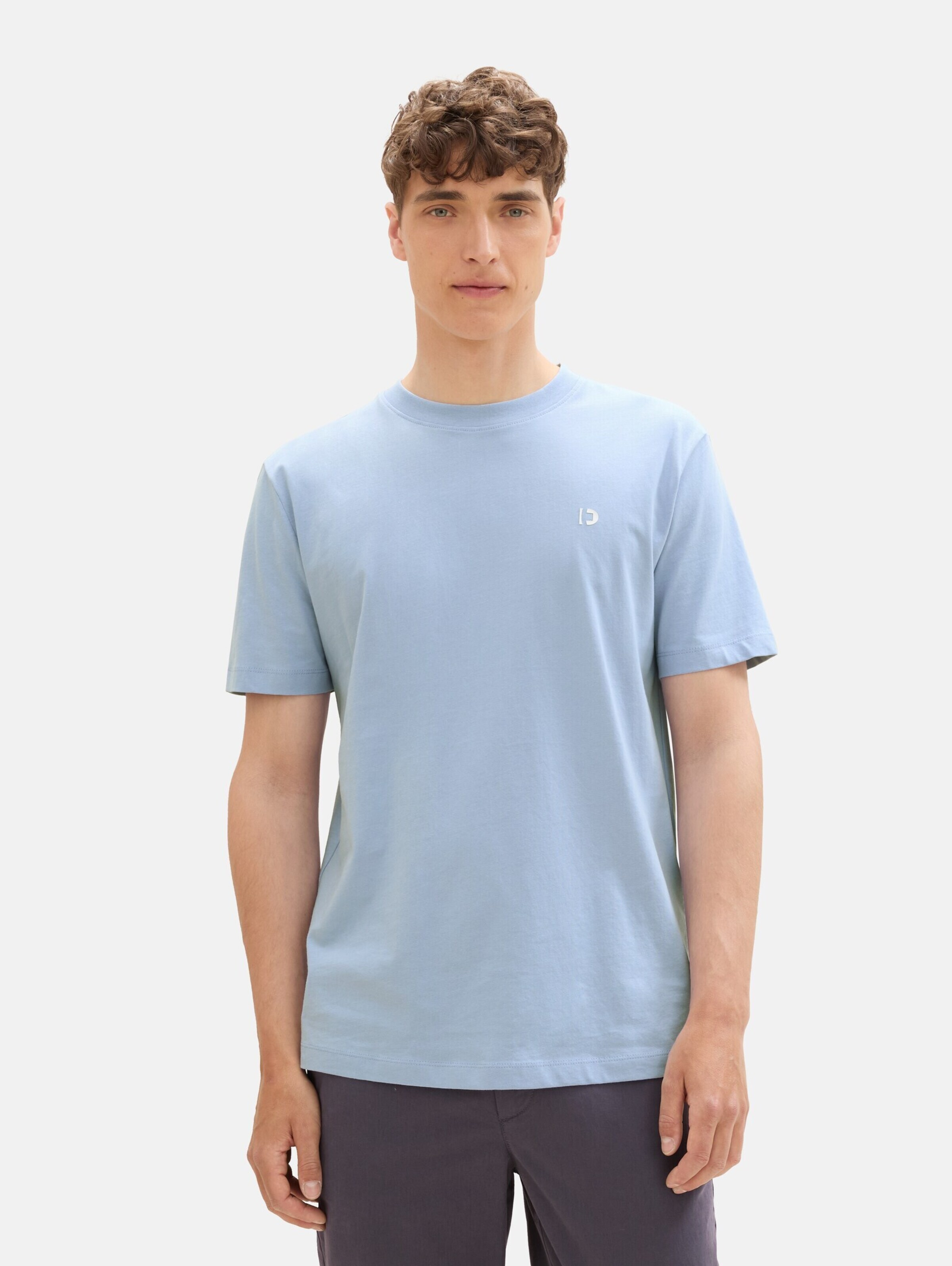 TOM TAILOR DENIM Särk tuvisinine / valge