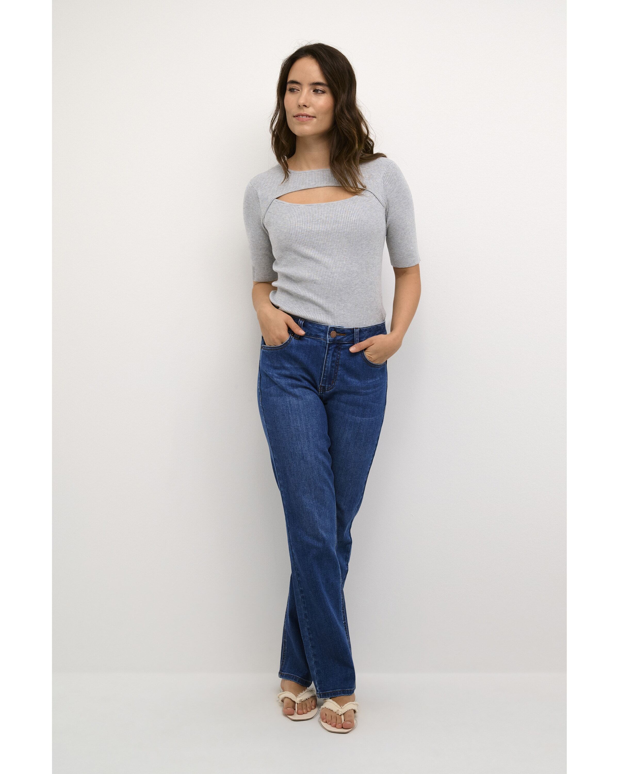 Kaffe Kampsun 'Amalie' helehall