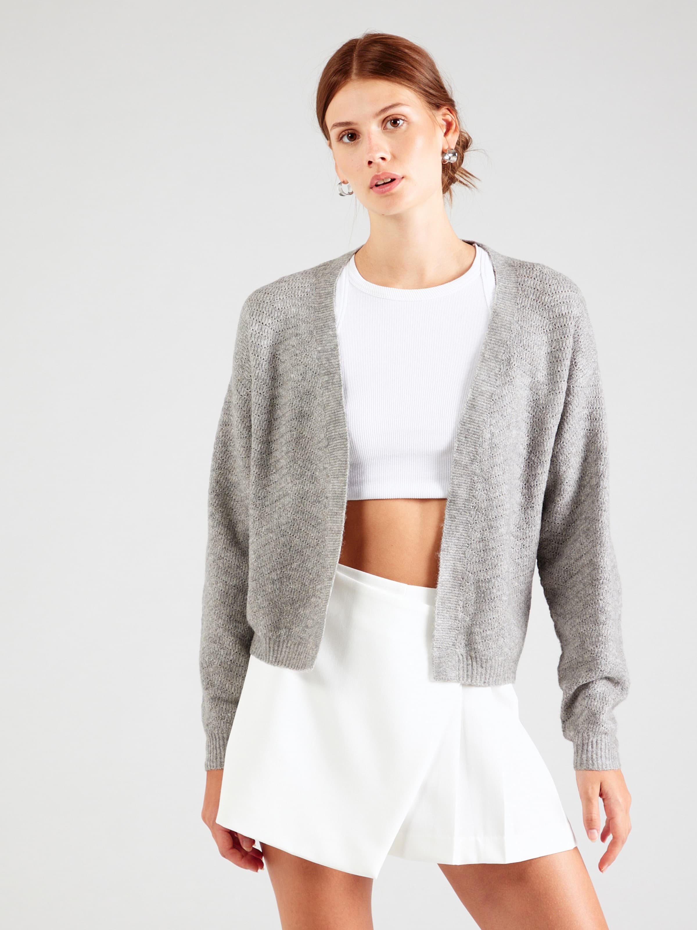 ABOUT YOU Kampsun 'Rowan' meleeritud hall