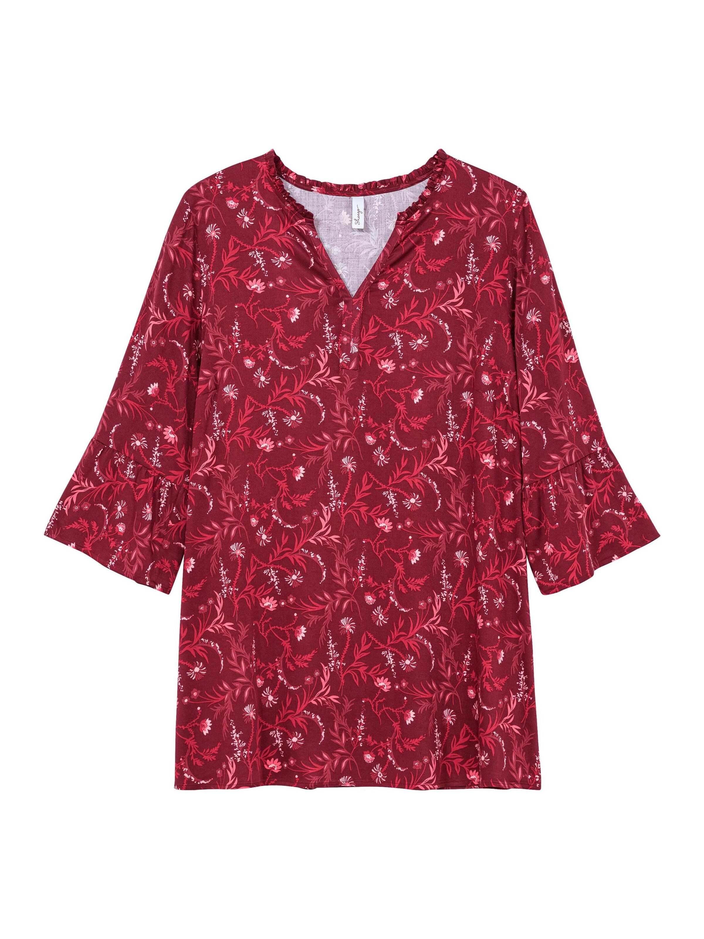 SHEEGO Tuunika pastellroosa / heleroosa / verepunane / karmiinpunane