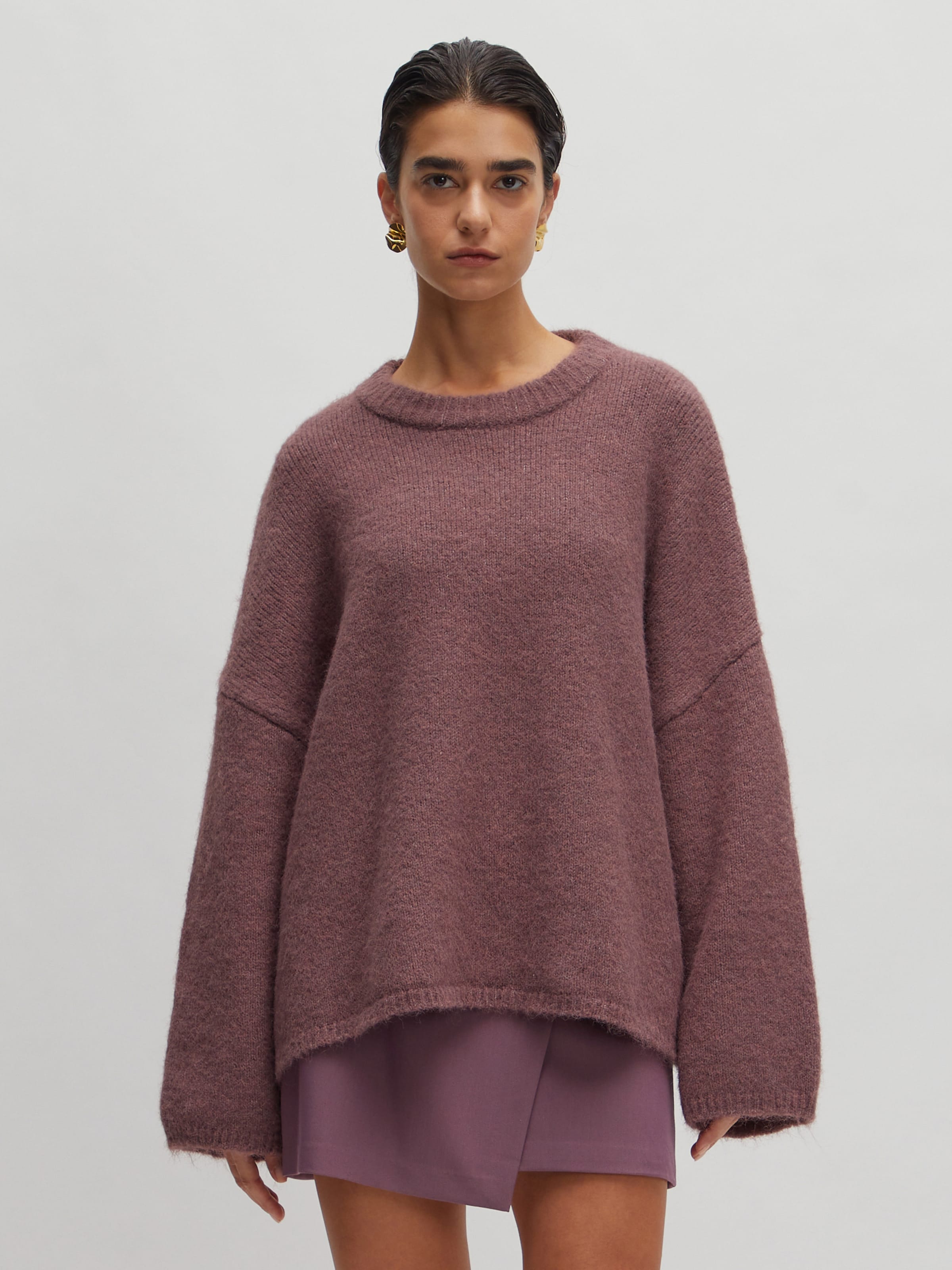 EDITED Kampsun 'Ulva' pruun / roostepruun