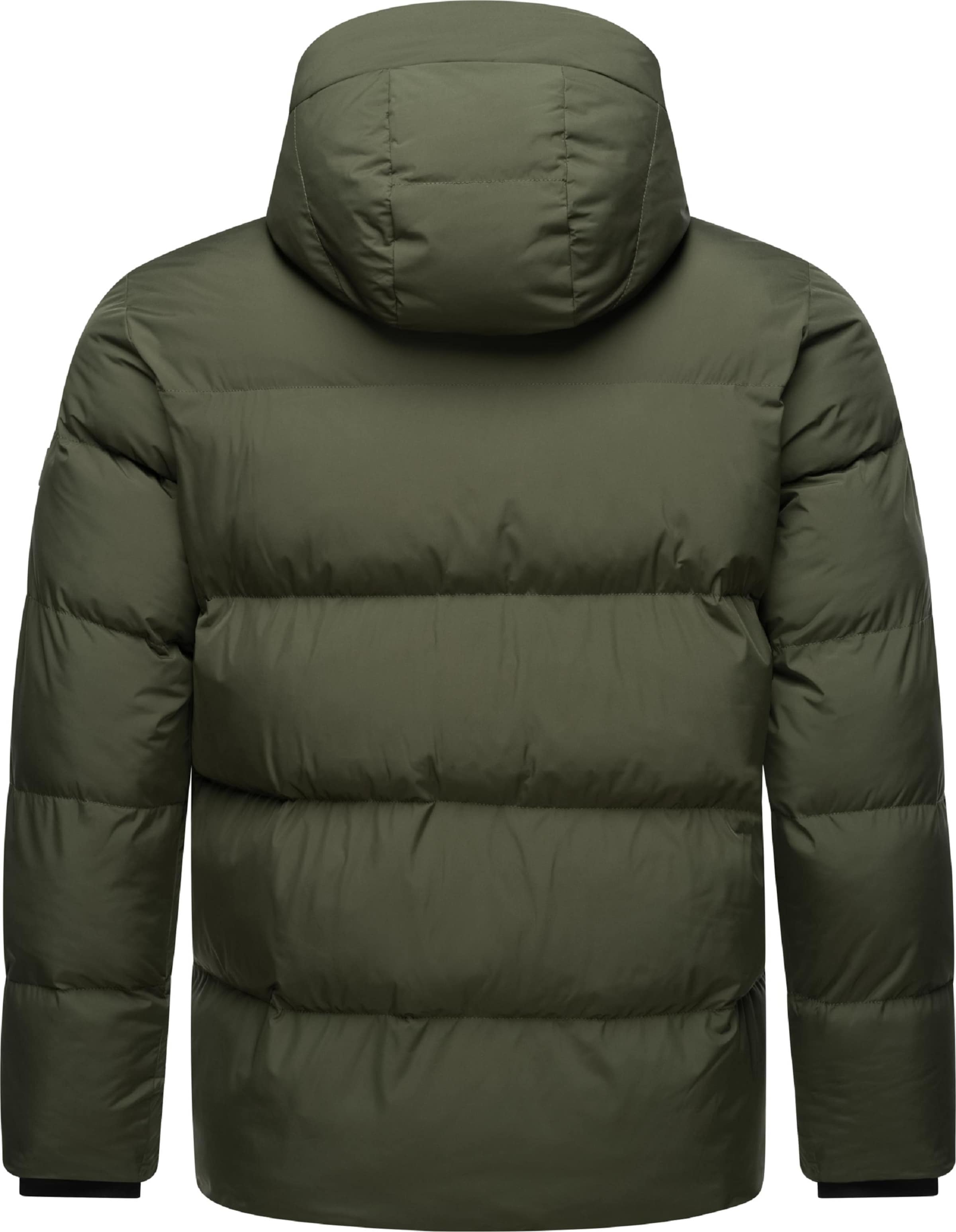 Ragwear Funktsionaalne jope 'Walby' tumeroheline / must