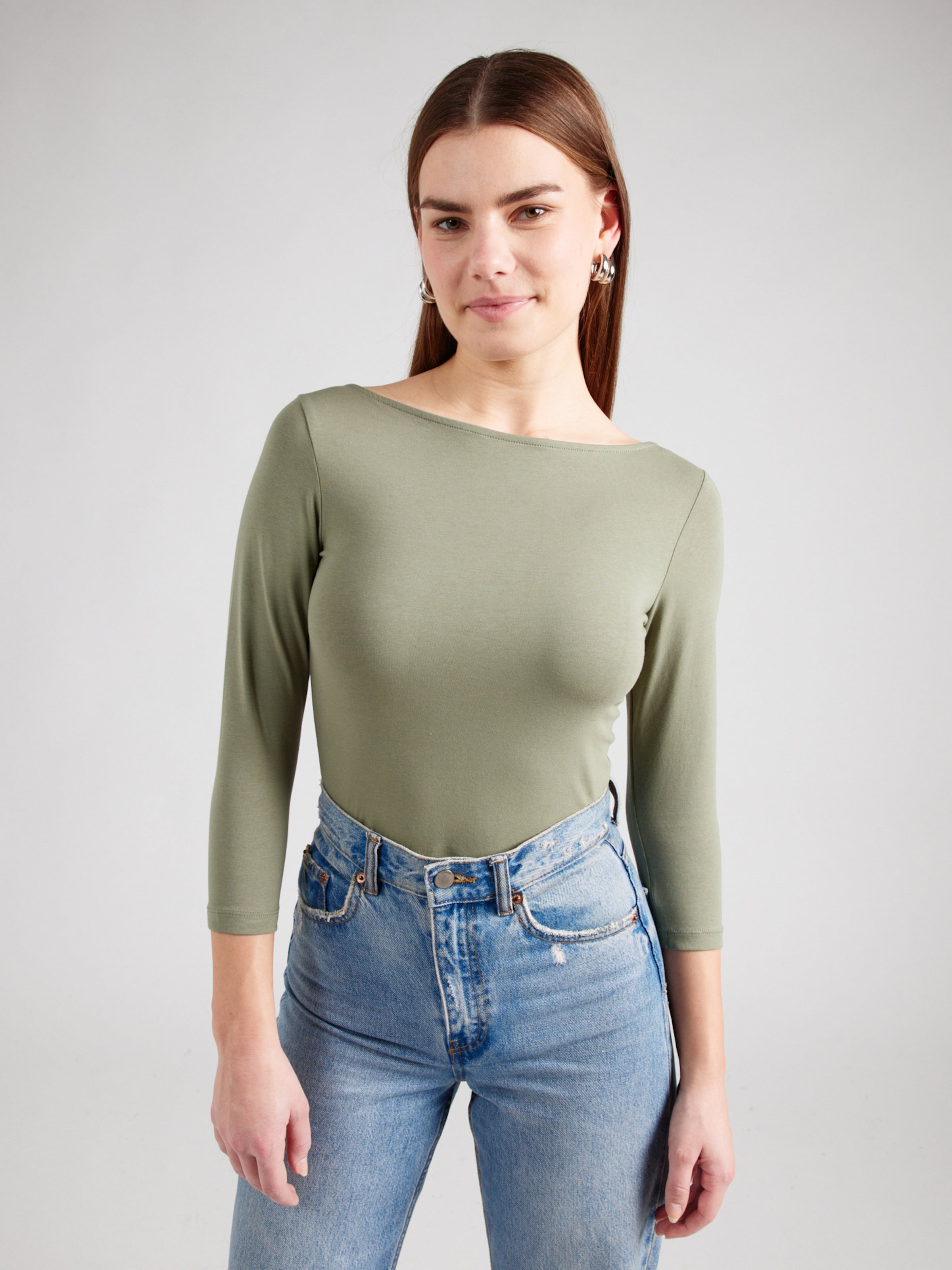 ABOUT YOU Särk 'Hedda' beež / roheline