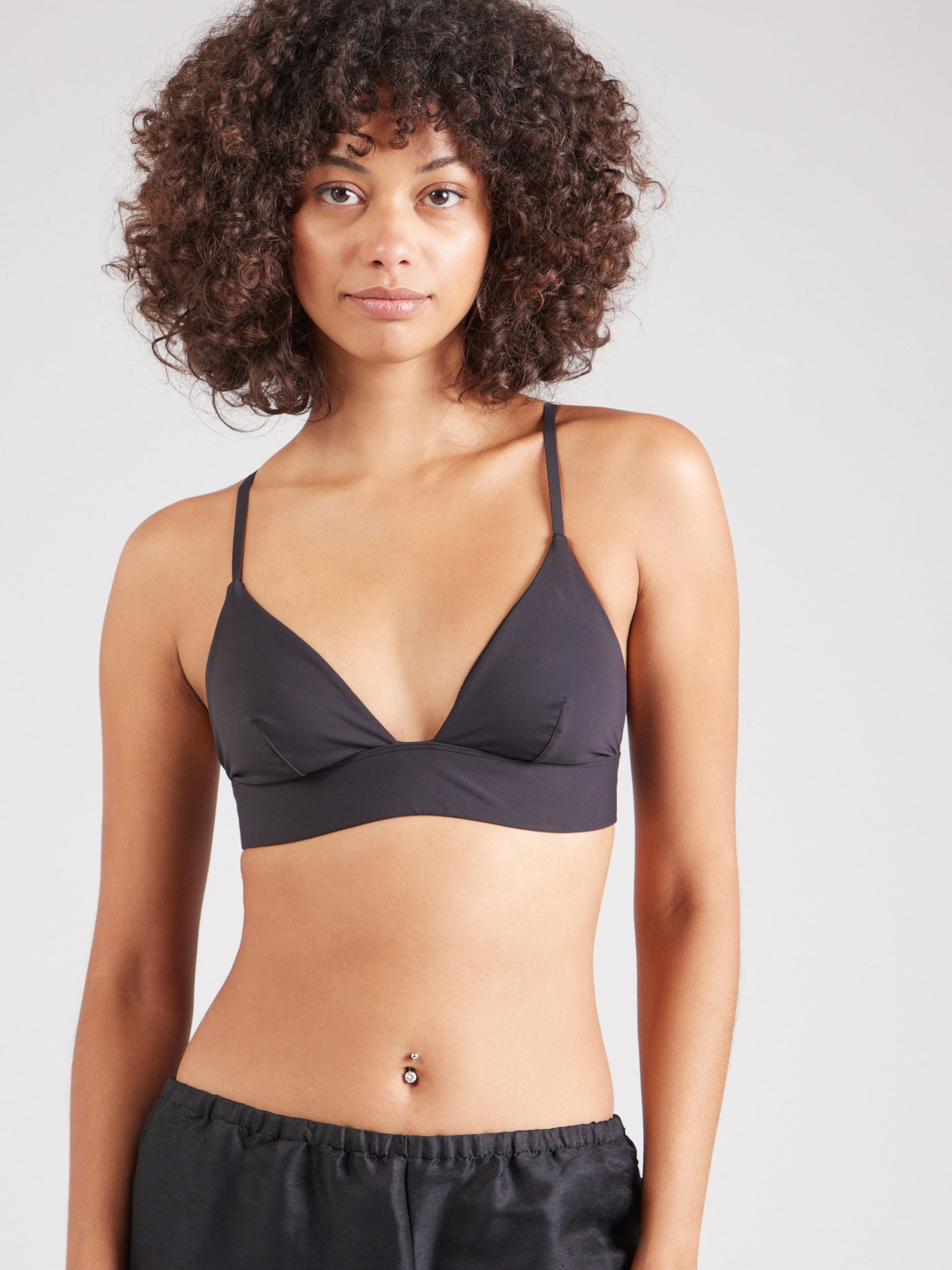 Hunkemöller Rinnahoidja must