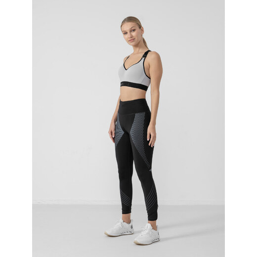 Women's 3/4 training leggings with recycled materials