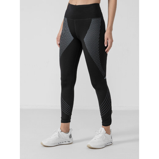 Women's 3/4 training leggings with recycled materials