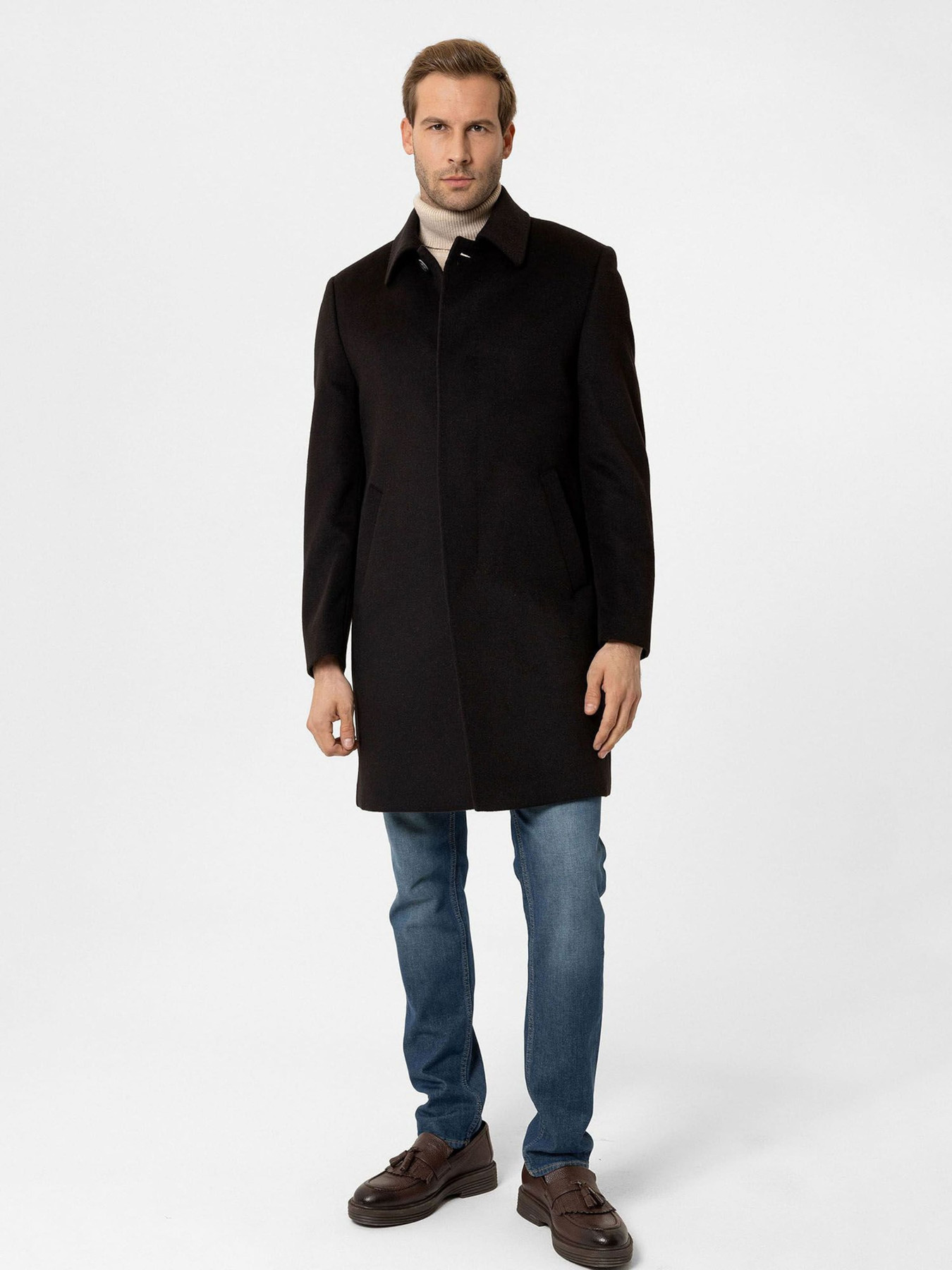 Moxx Paris Kevad-sügismantel tumepruun