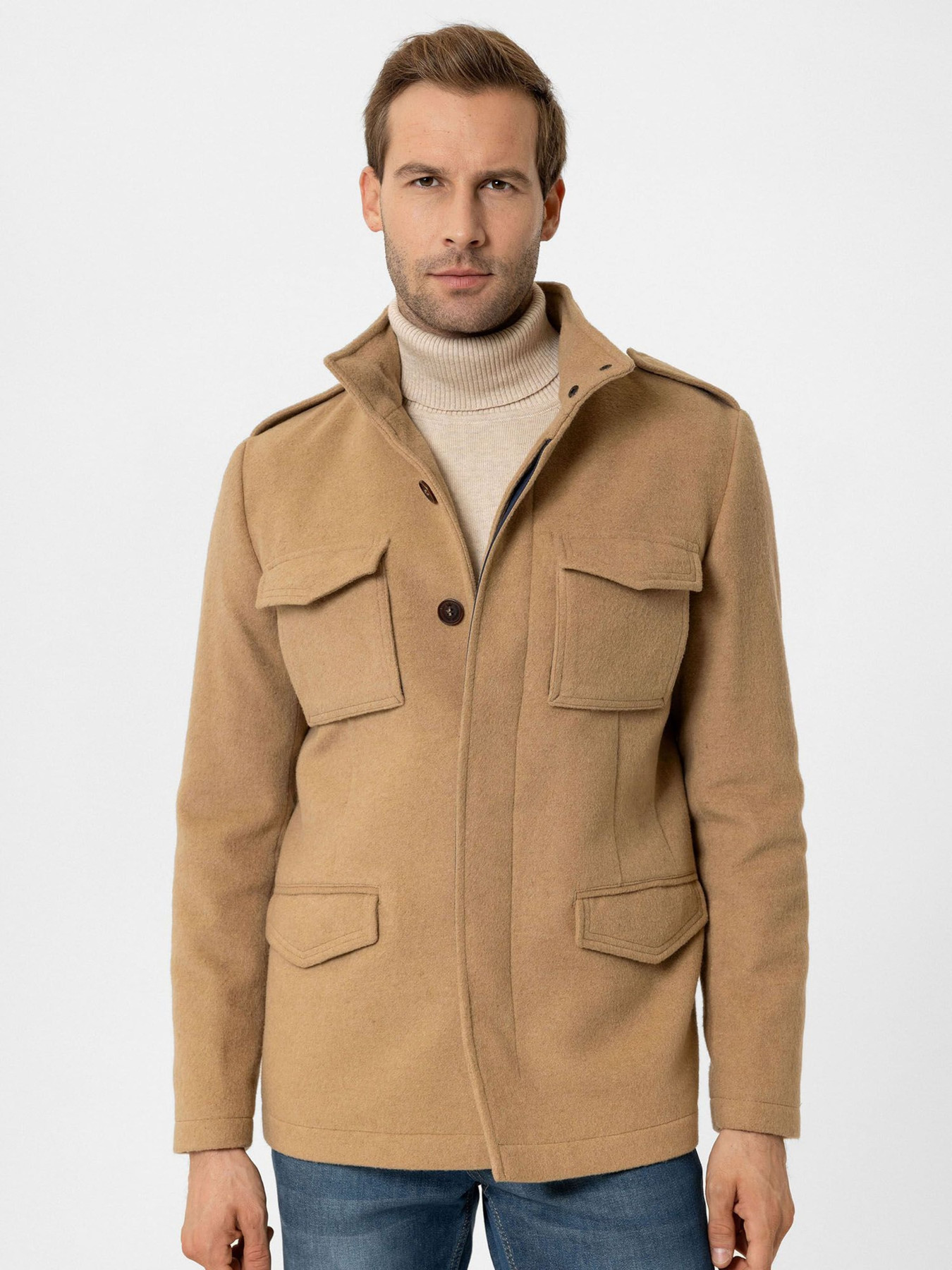 Moxx Paris Kevad-sügismantel kaamel