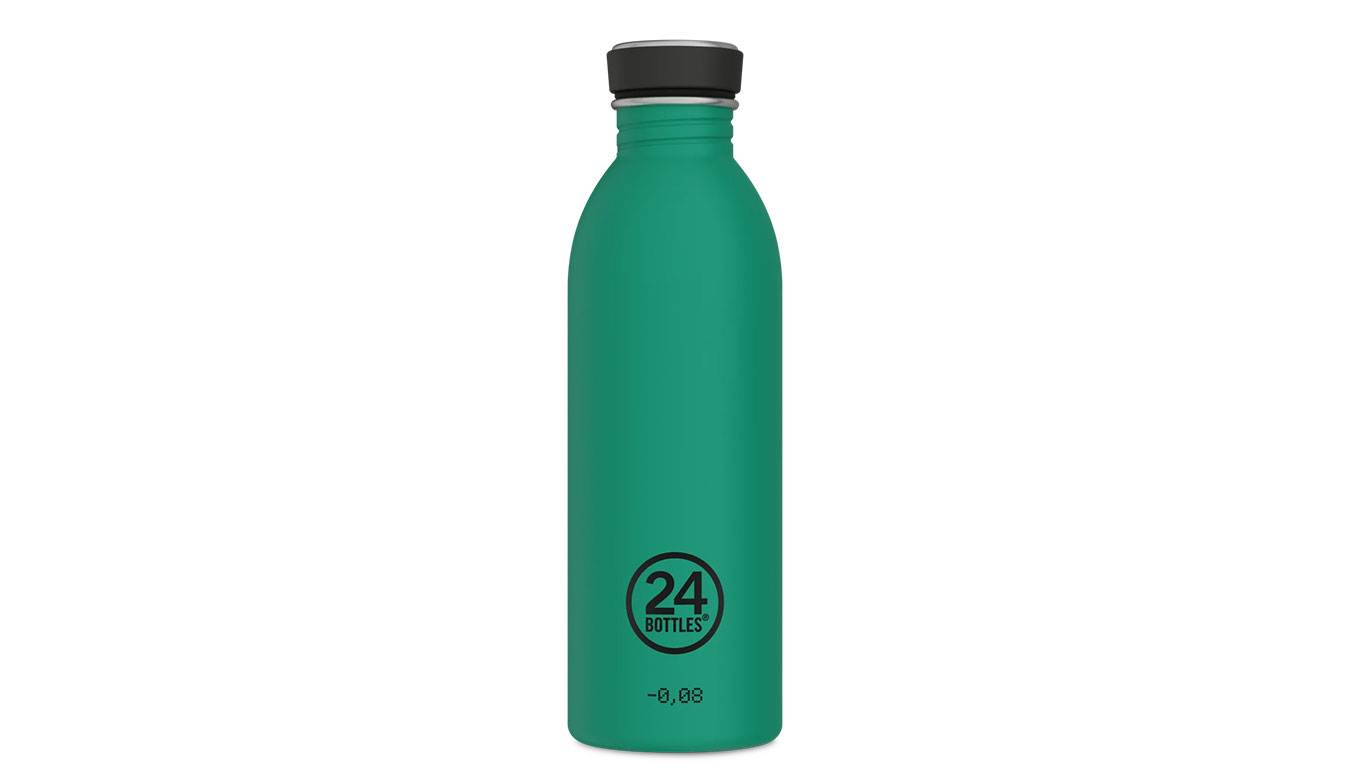 24 Bottles Urban Bottle REactive Yellow/Green 500ml Unisex - Pudelid 24Bottles - Kollane - UB_050_1852-One-size