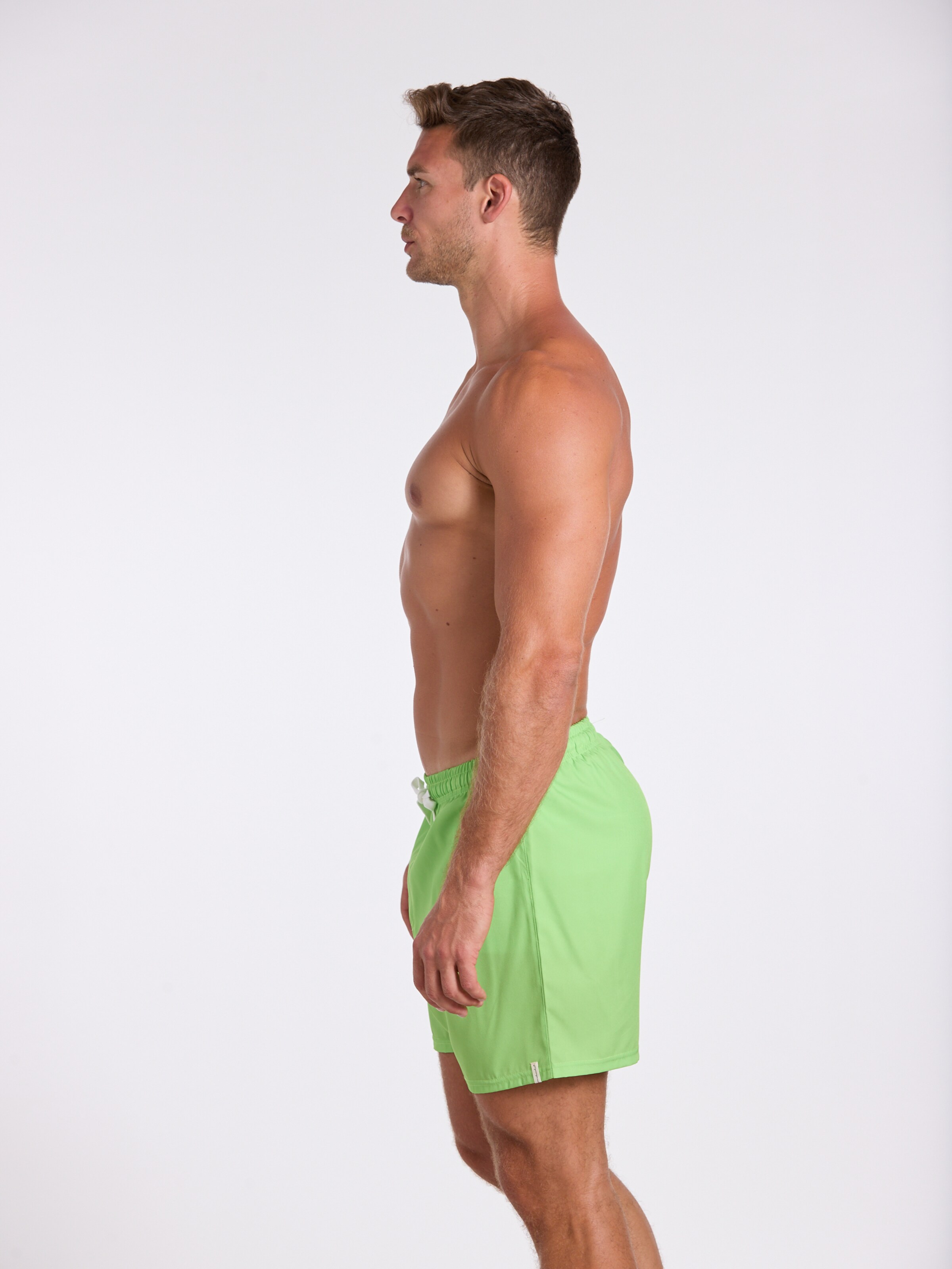 wavebreaker Ujumispüksid heleroheline / valge