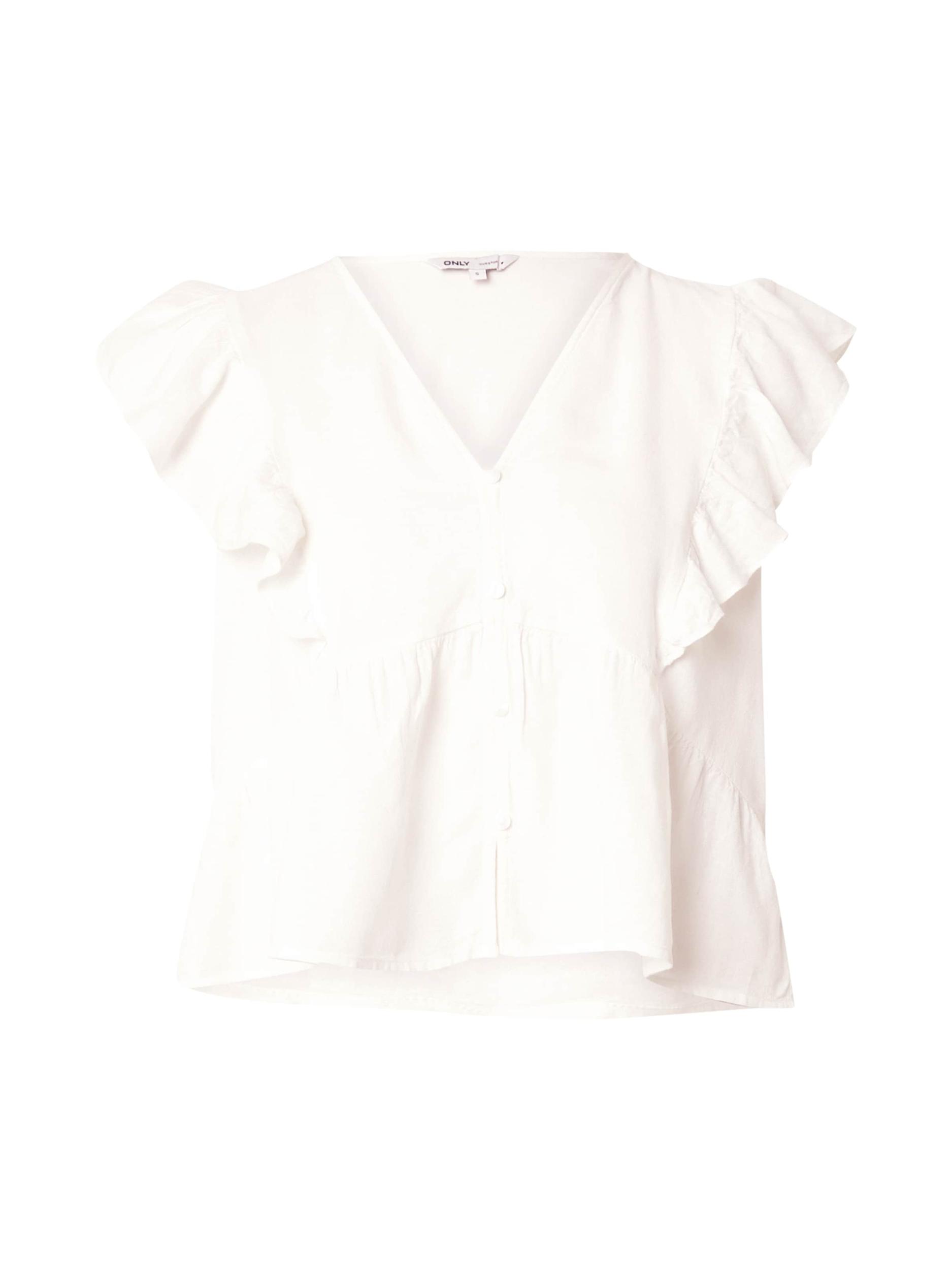 ONLY Pluus 'ONLRian Flonce' täisvalge