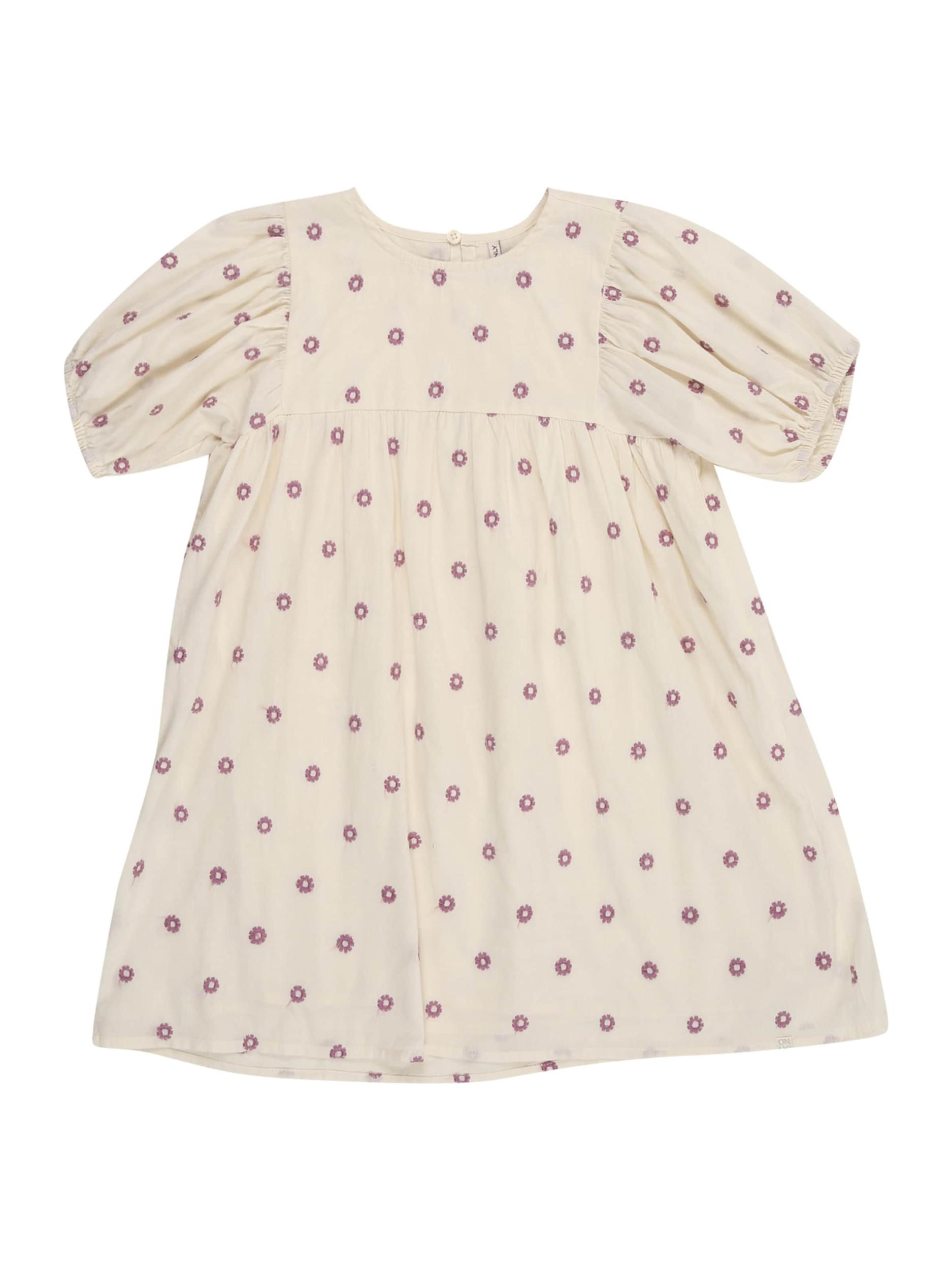 Only Mini Kleit 'KMGFILUCA' kreem / lilla