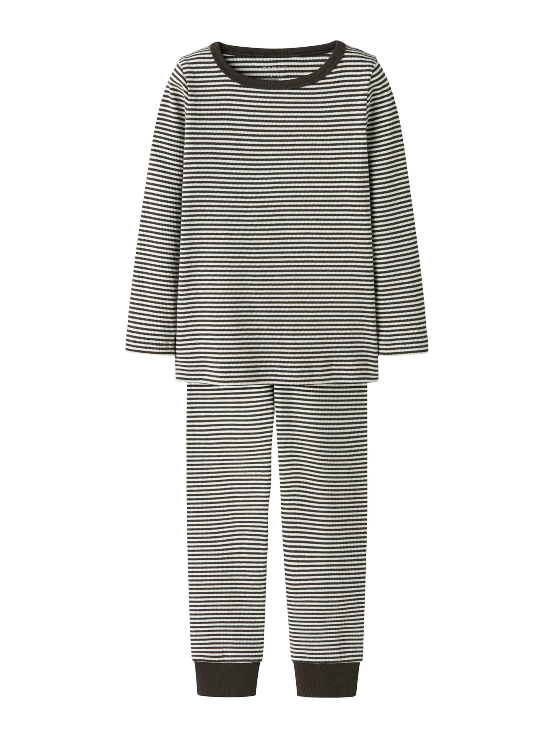 NAME IT Pidžaama must / valge