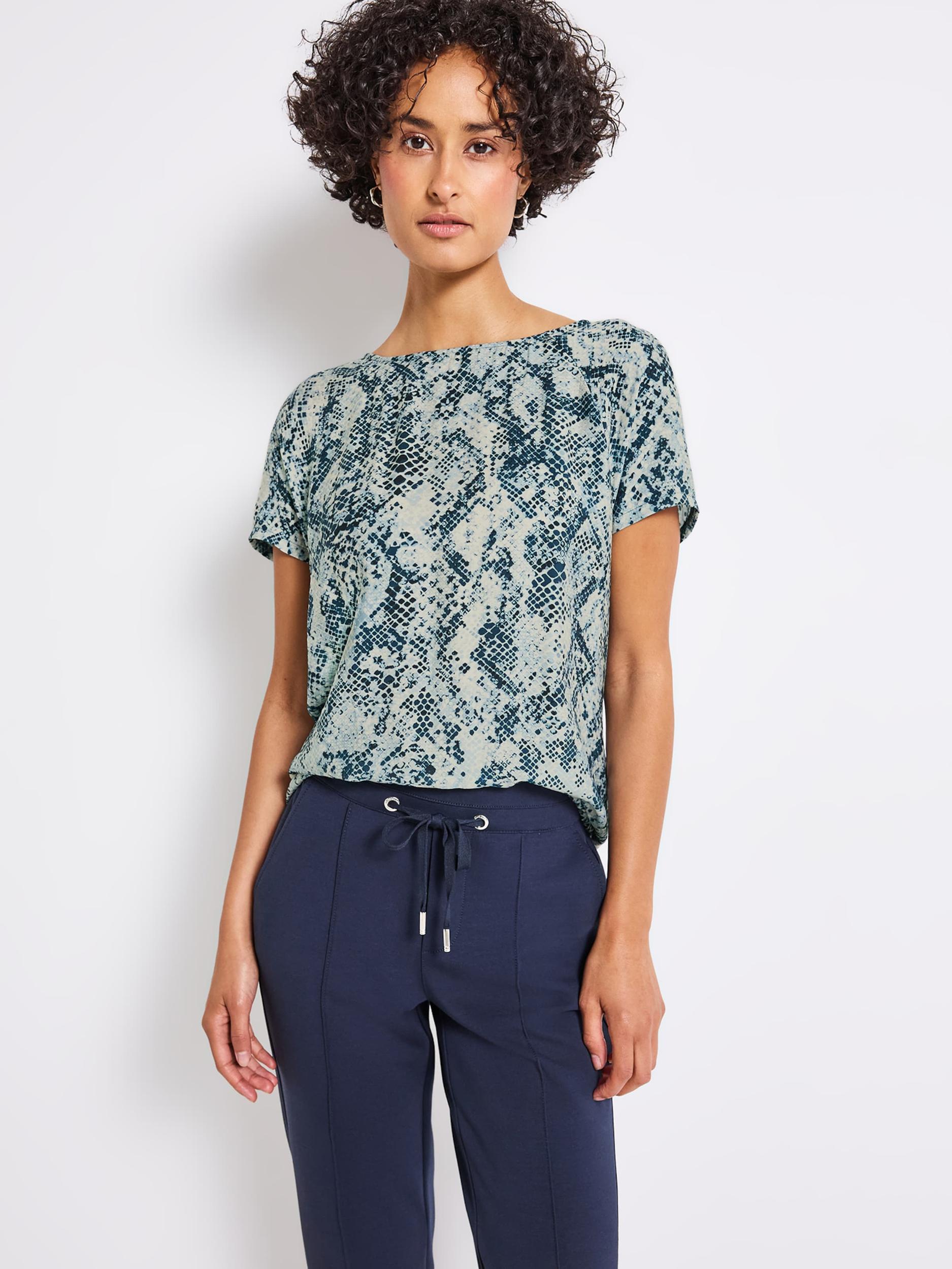 STREET ONE Pluus petrooleum / kuusk / pastellroheline