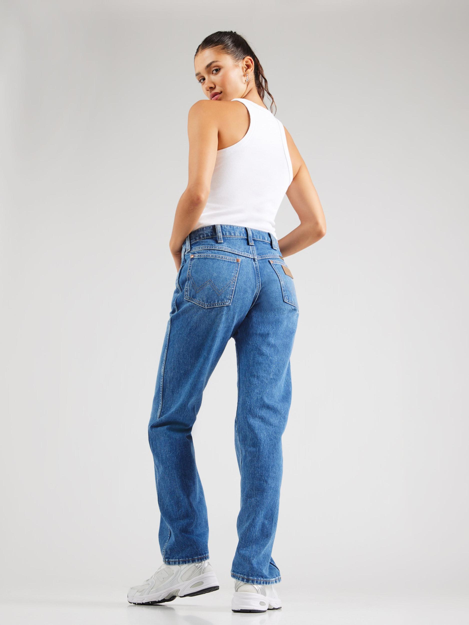 WRANGLER Teksapüksid 'LOW RISE COWBOY JEAN' sinine teksariie