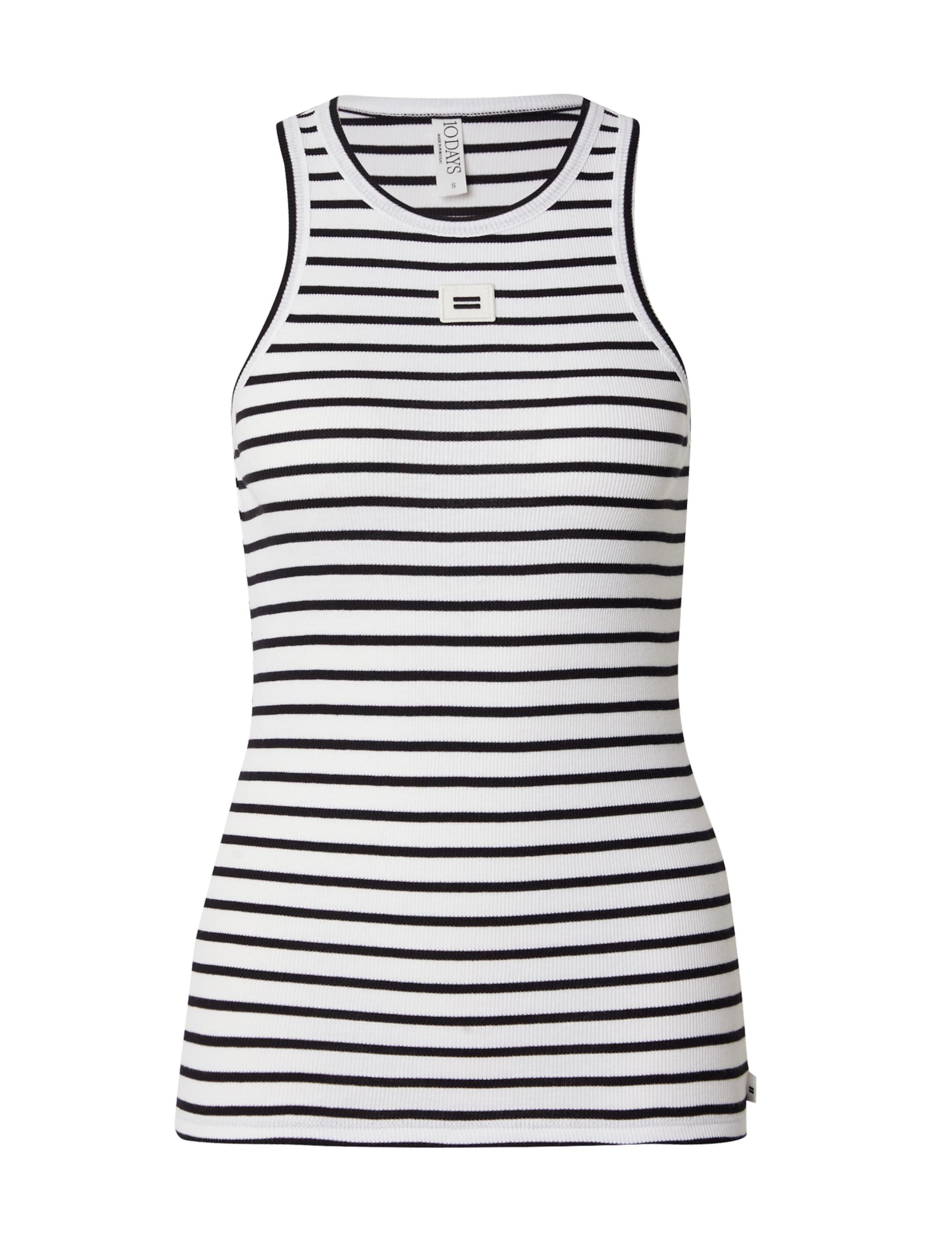 10Days Topp must / valge