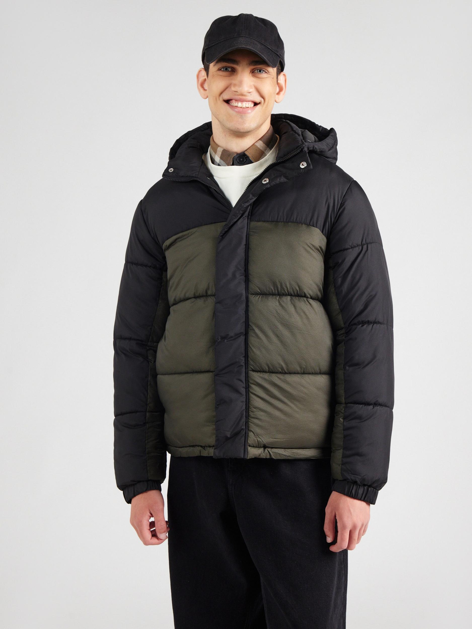 JACK & JONES Talvejope 'JCOUNION' tumeroheline / must