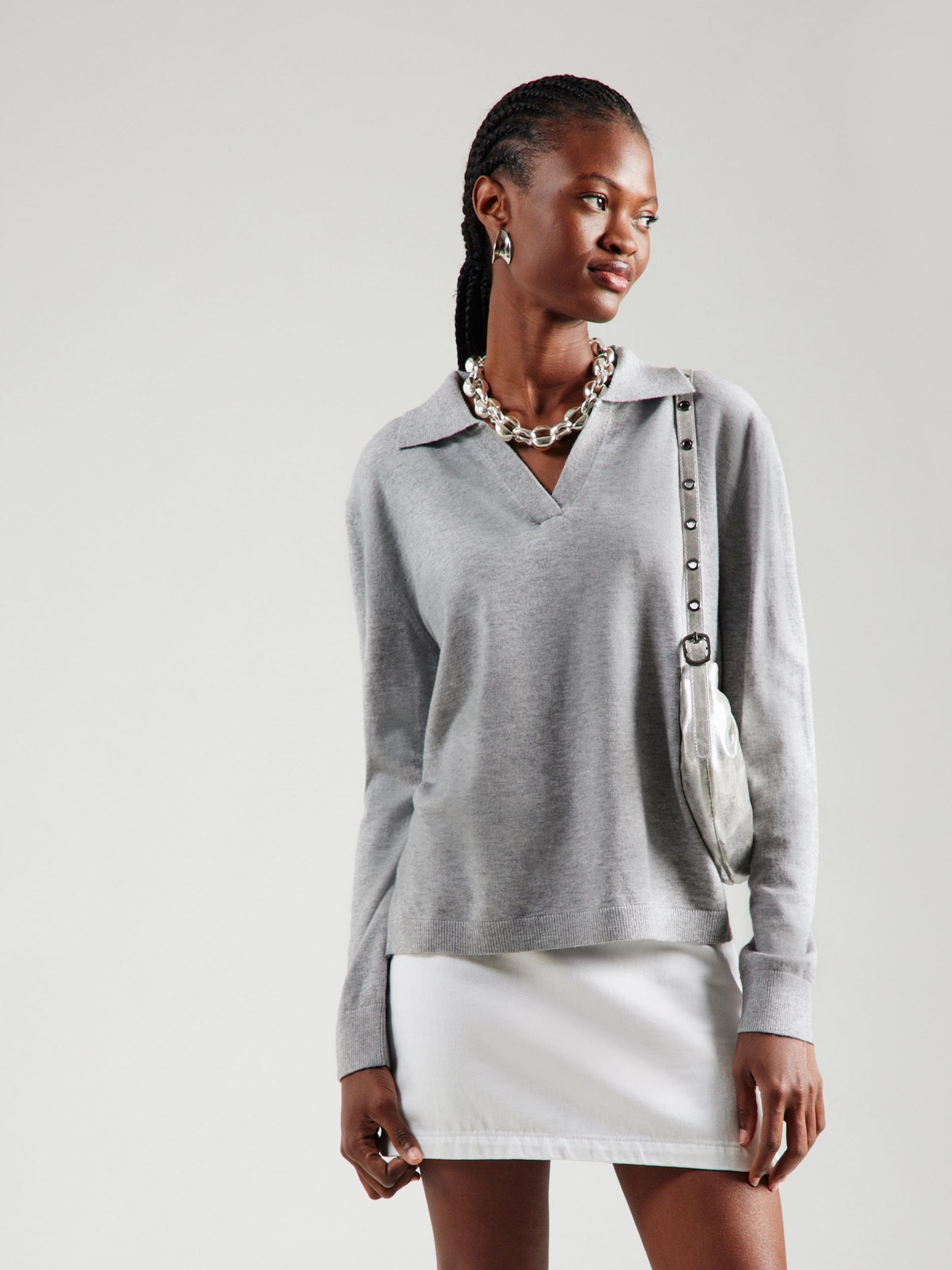 ONLY Kampsun 'IBI' meleeritud hall