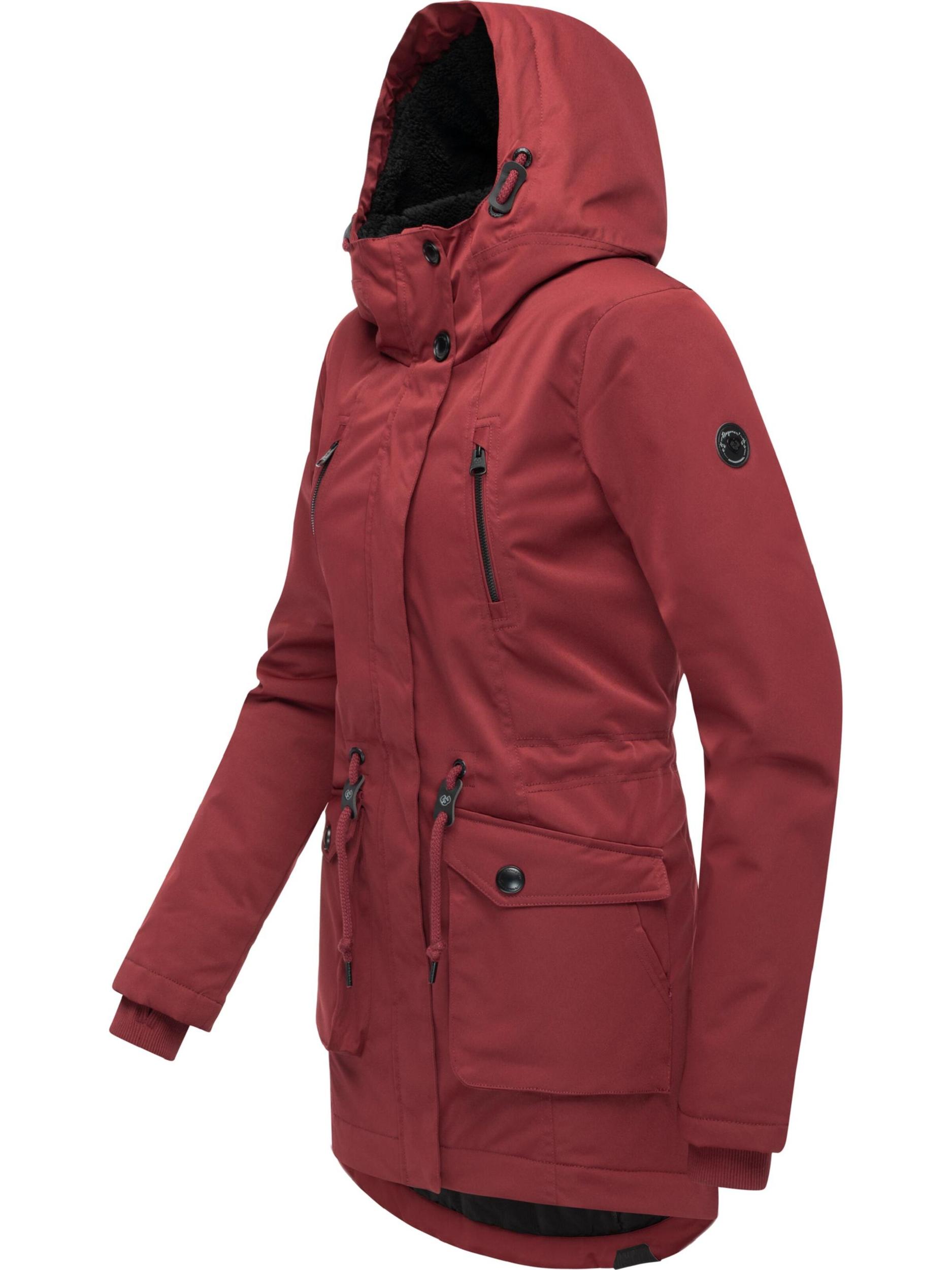 Ragwear Talvejope 'Ellsa' tulipunane