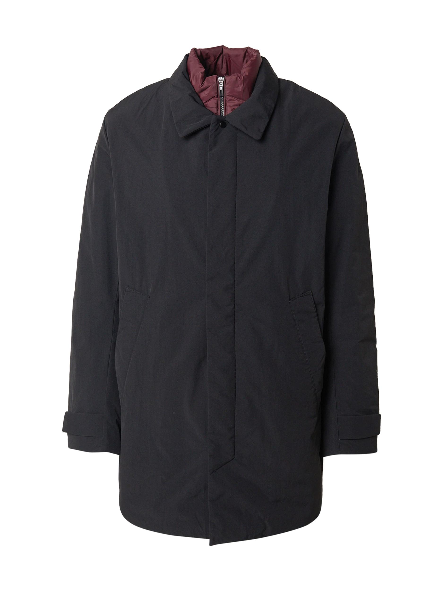 Krakatau Kevad-sügismantel 'BLERIOT' burgundia / must